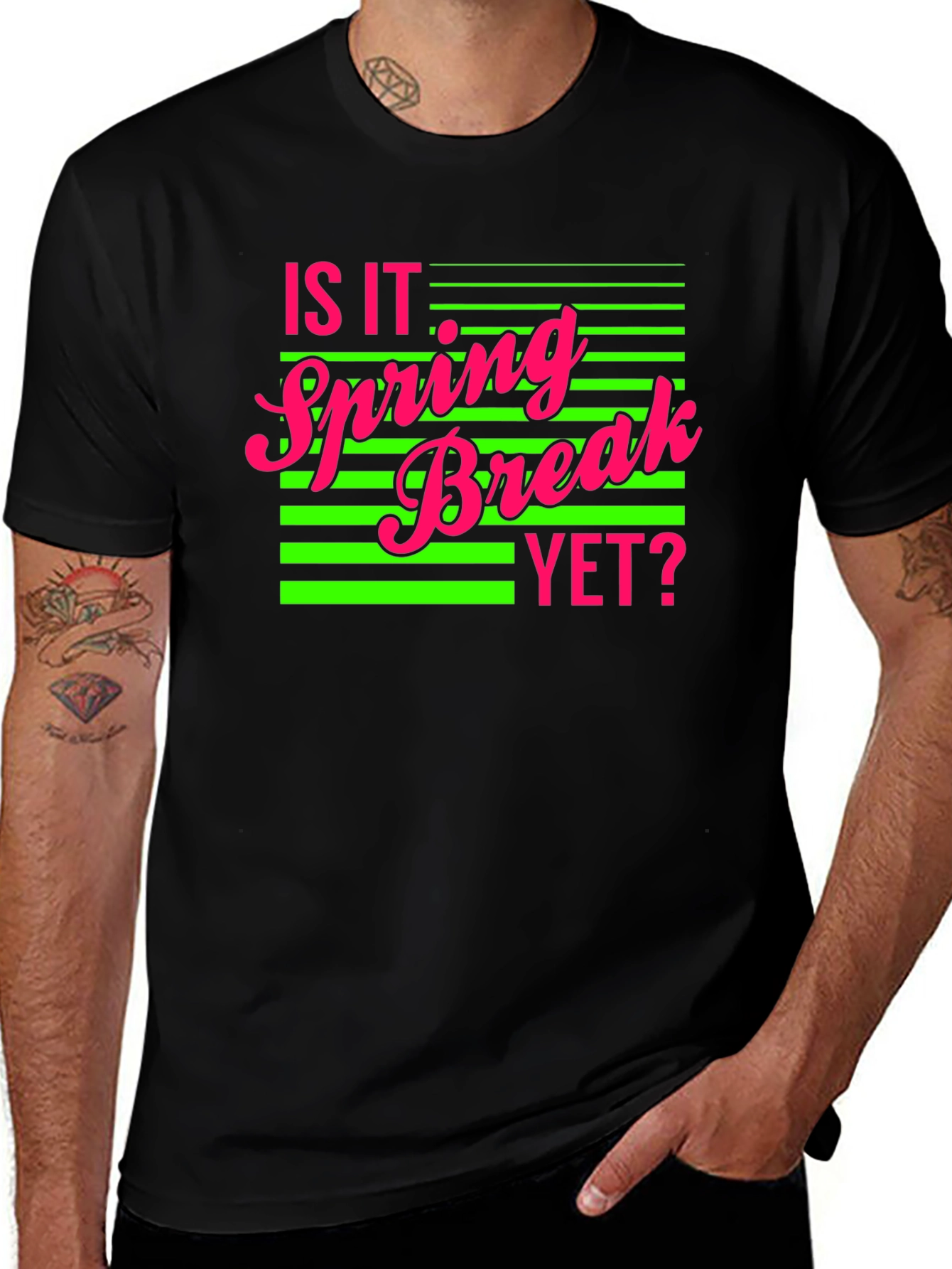 Spring Break T-Shirt - Is It Spring Break Yet?