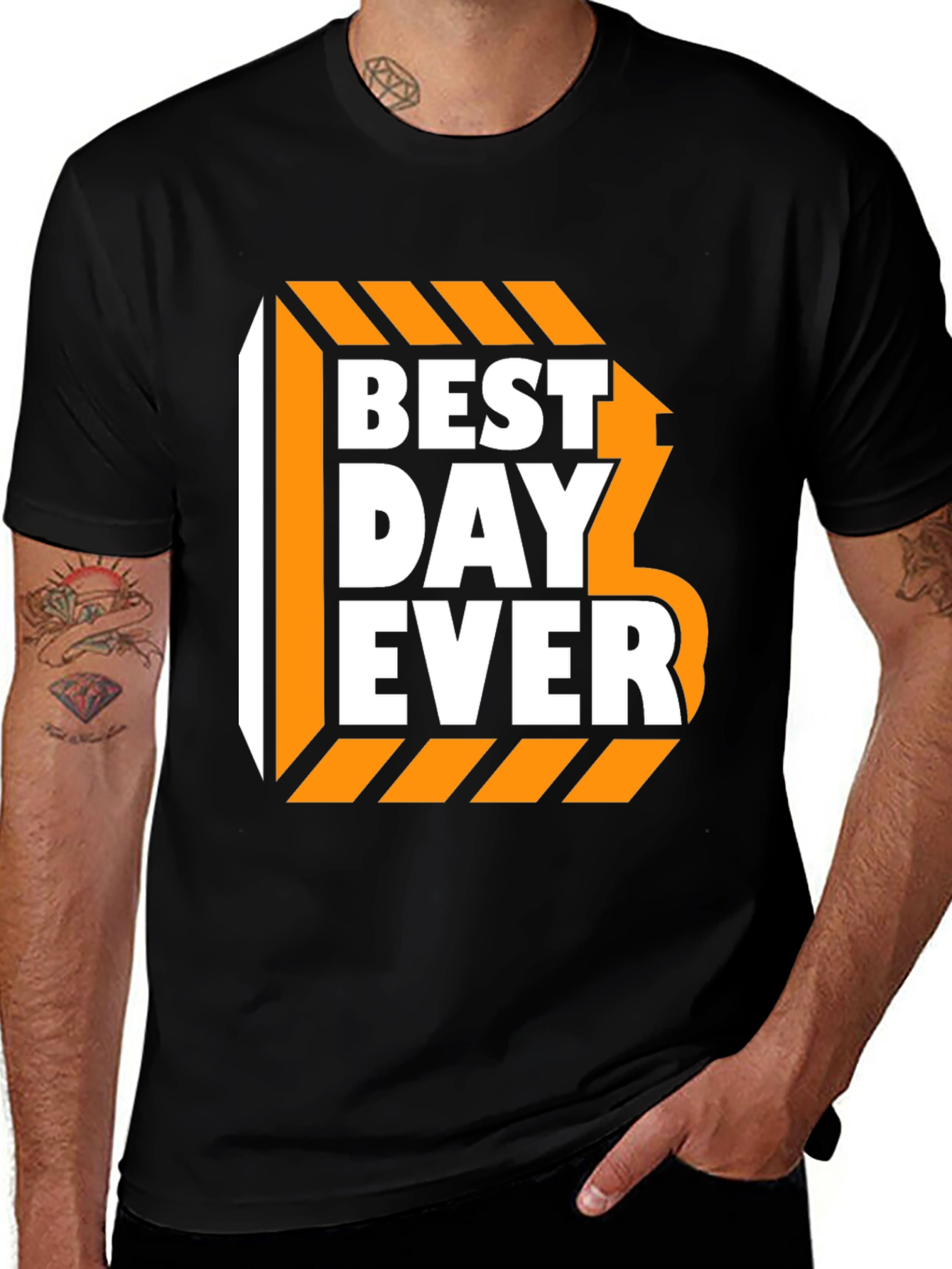 Variant 6 of Best Day Ever Graphic Tee - Mens