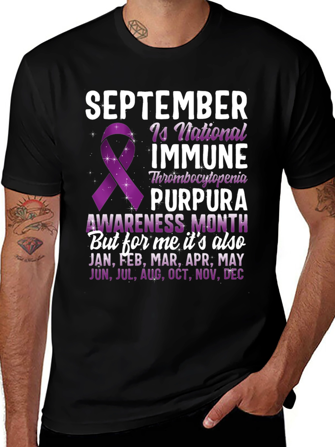ITP Awareness T-Shirt: September & Every Month