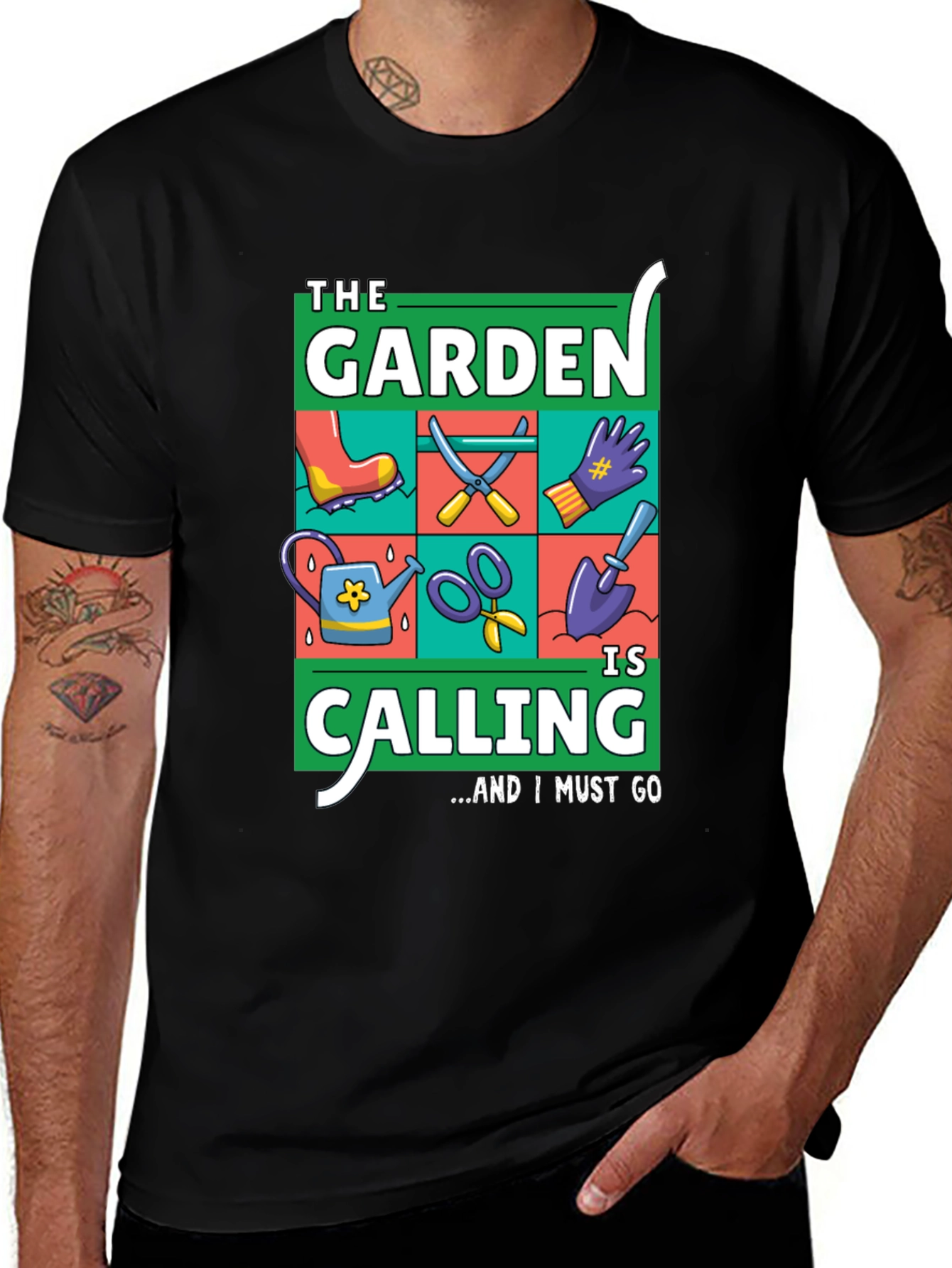Variant 9 of The Garden is Calling Graphic T-Shirt