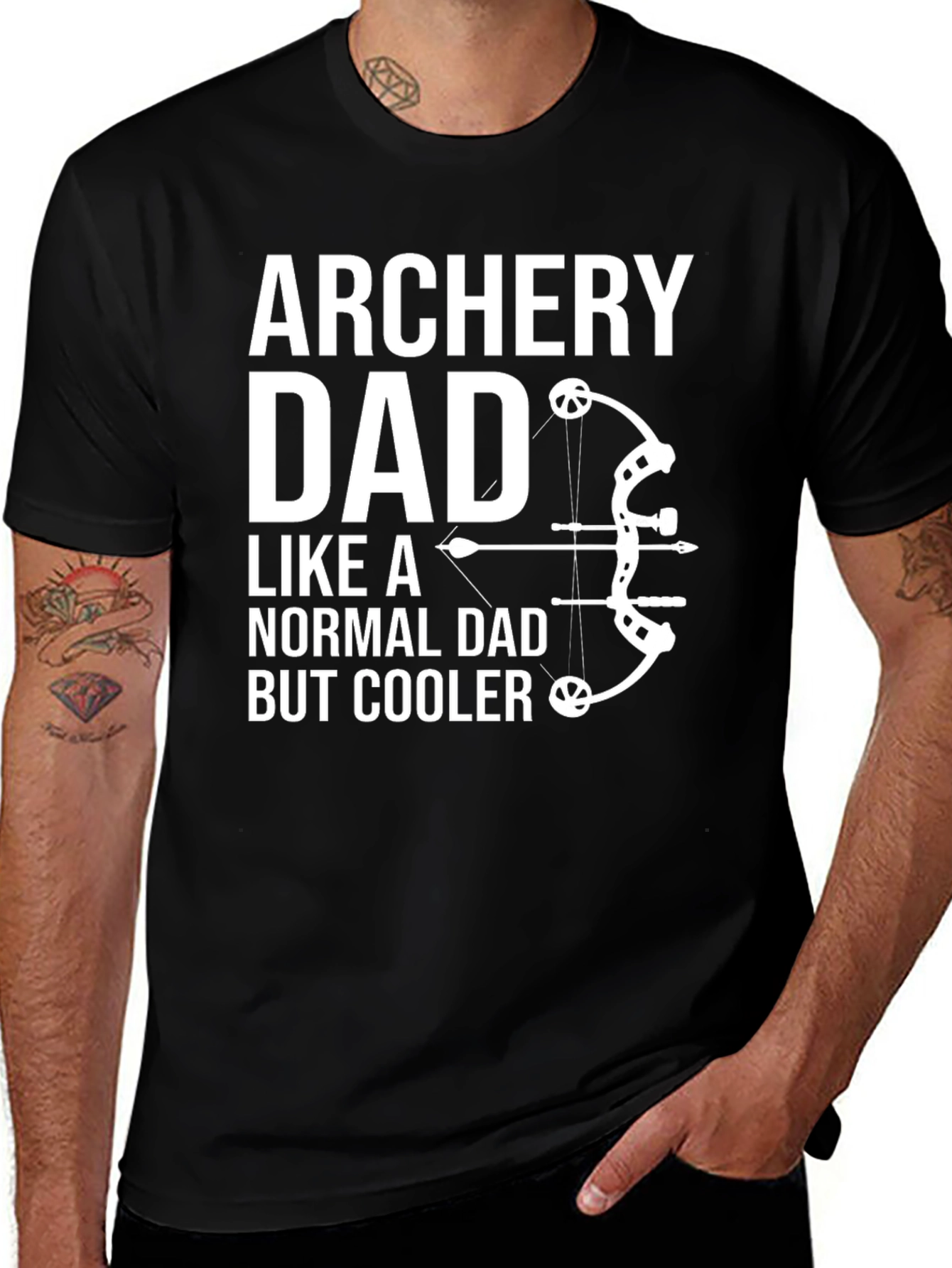 Variant 29 of Archery Dad T-Shirt: The Cooler Father's Day Gift