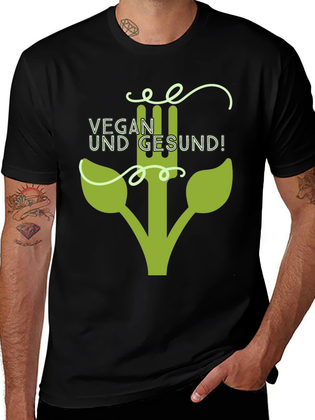 Variant 7 of Vegan und Gesund T-Shirt - Organic Cotton