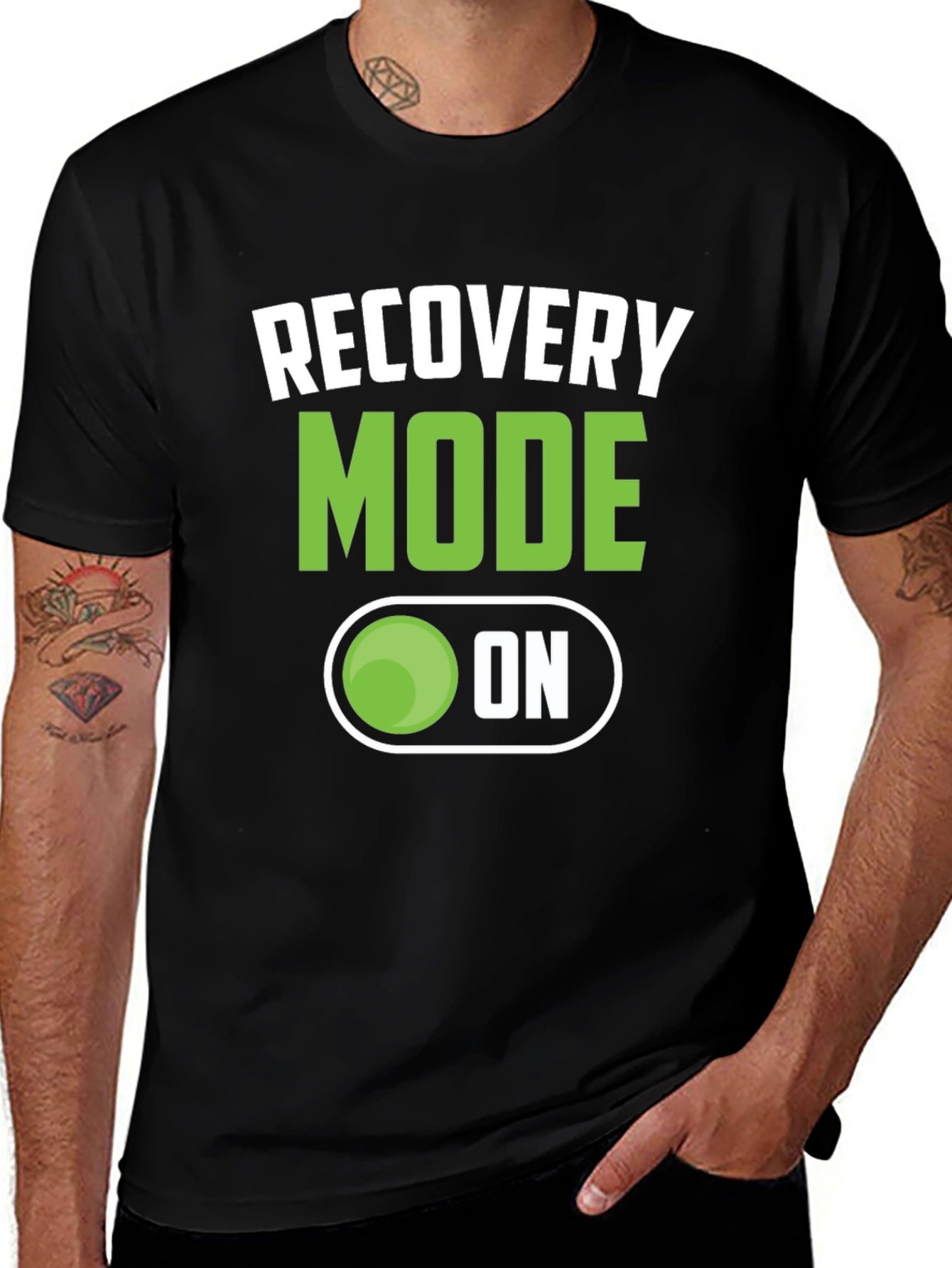 Variant 27 of Recovery Mode On Graphic T-Shirt