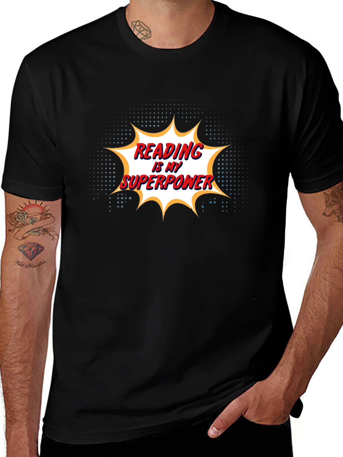 Variant 22 of Reading is My Superpower T-Shirt - Book Lover Tee