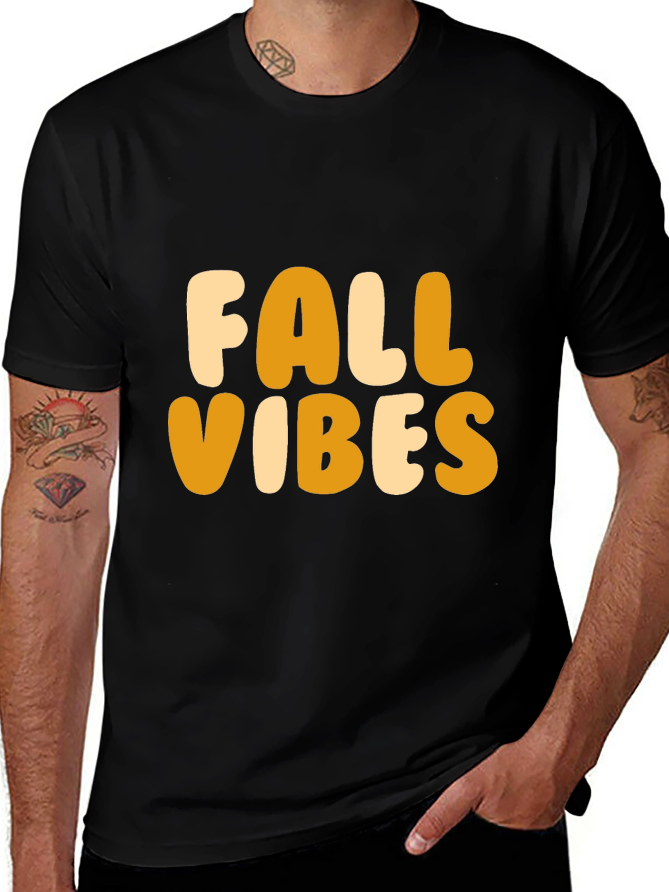 Fall Vibes Retro Graphic Tee