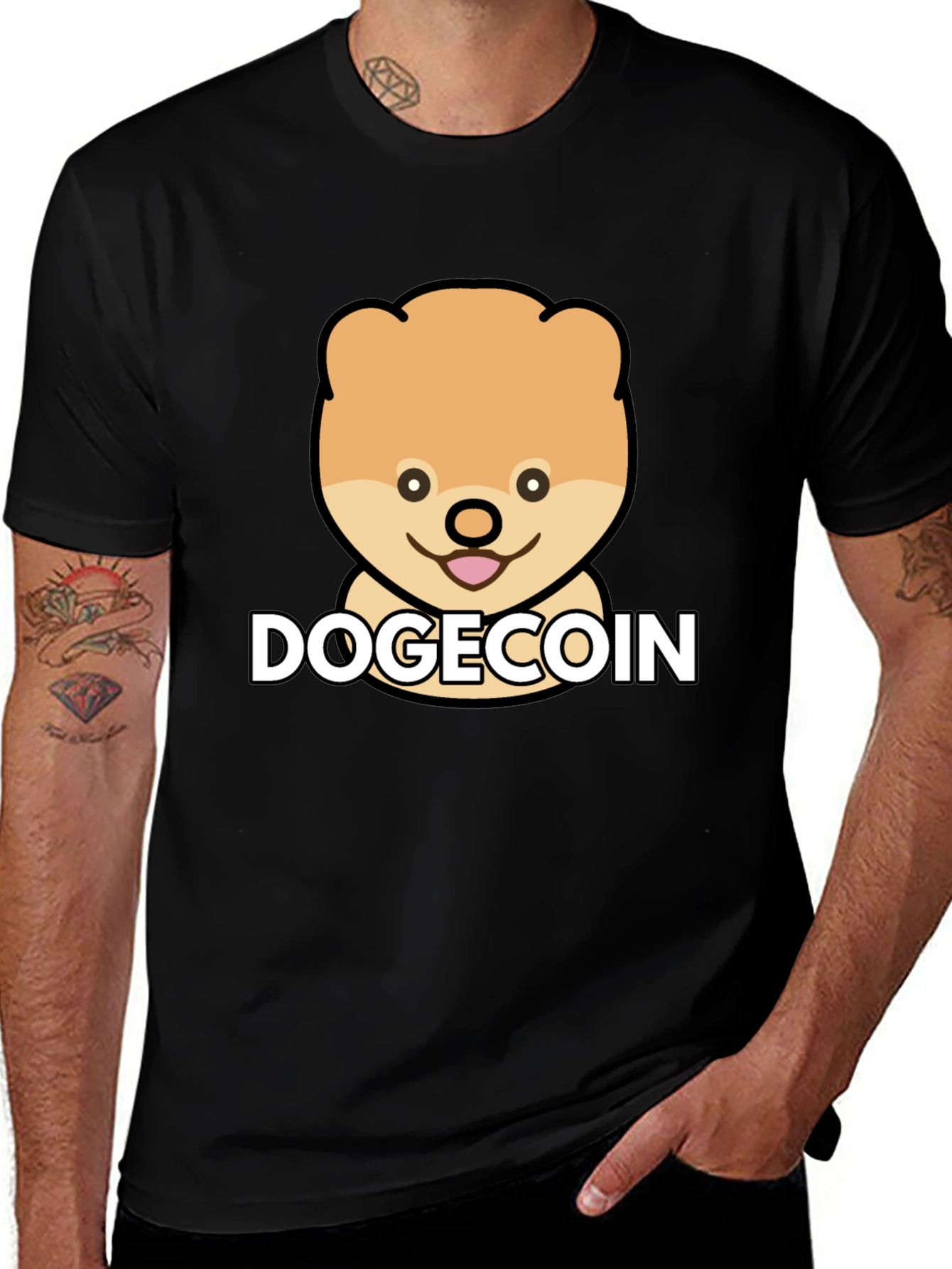 Dogecoin T-Shirt - Cute Crypto Doge Tee