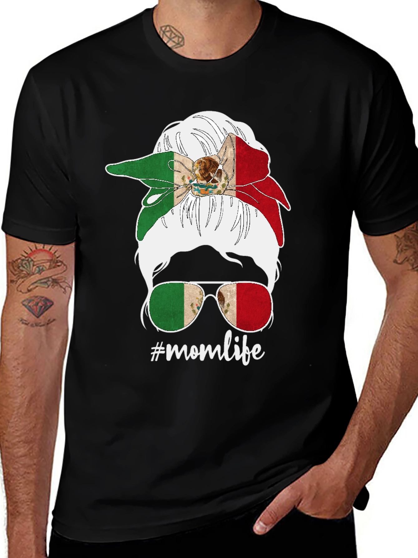 Variant 25 of Mexican Mom Life T-Shirt