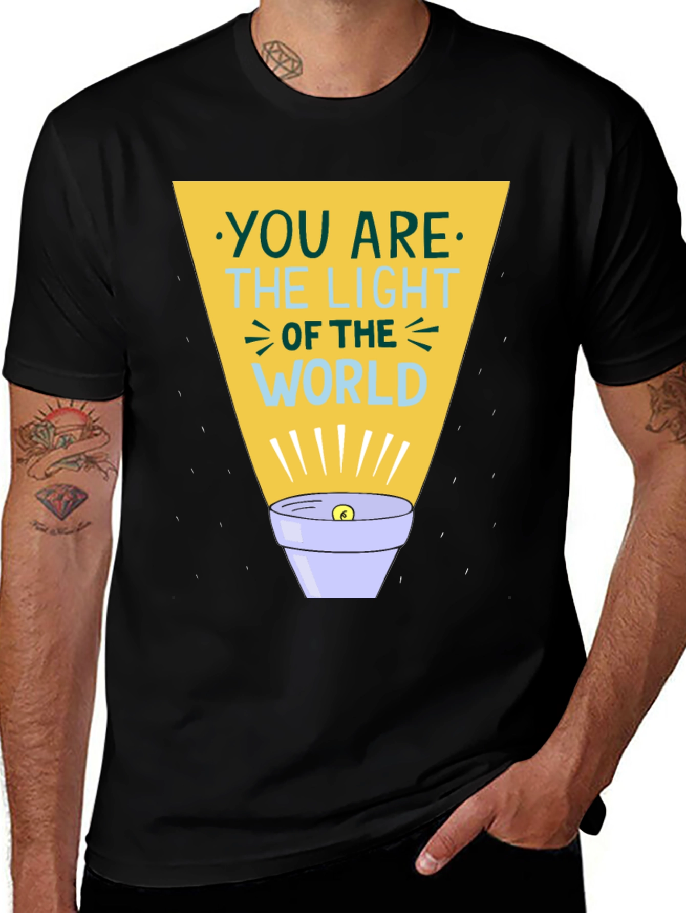 Variant 10 of You Are the Light of the World Graphic Tee