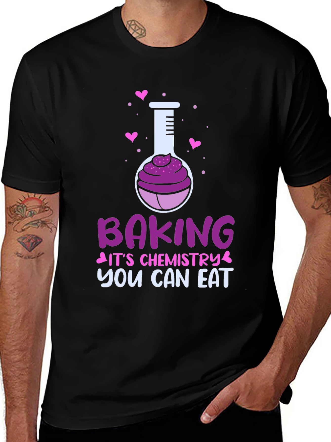 Baking is Chemistry T-Shirt Funny Science Tee