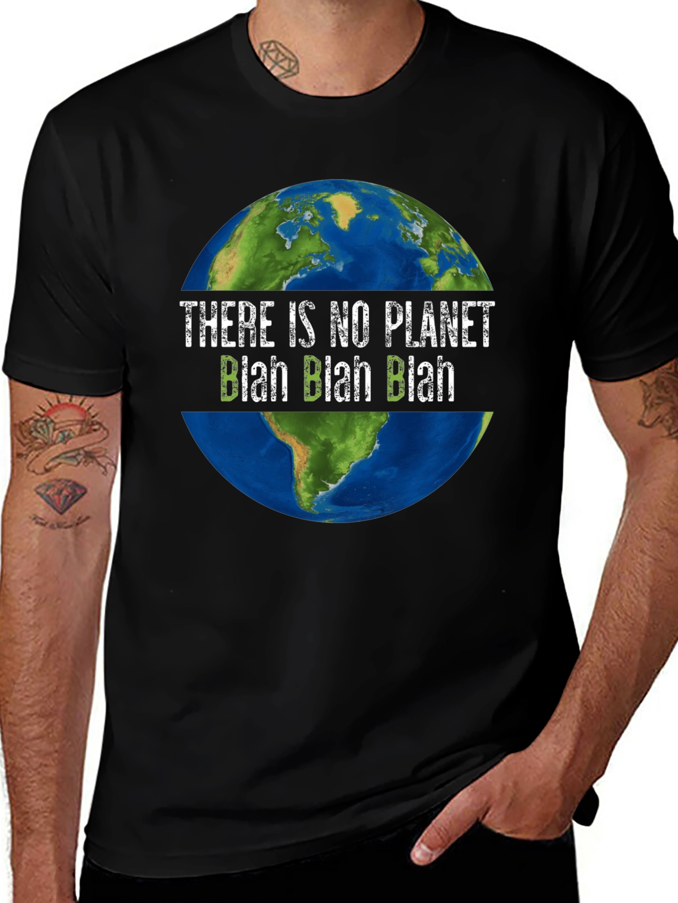 Variant 14 of There is No Planet B Earth Graphic T-Shirt