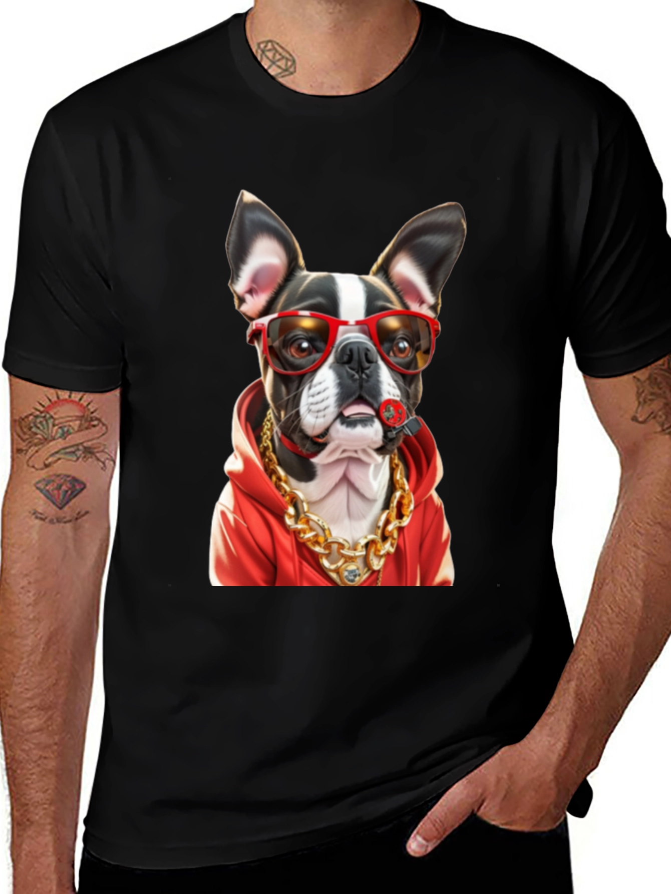 Variant 23 of Cool Dog Graphic Tee