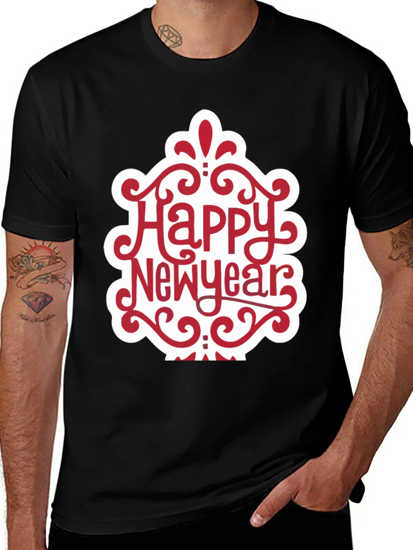 Variant 28 of Happy New Year Graphic Tee