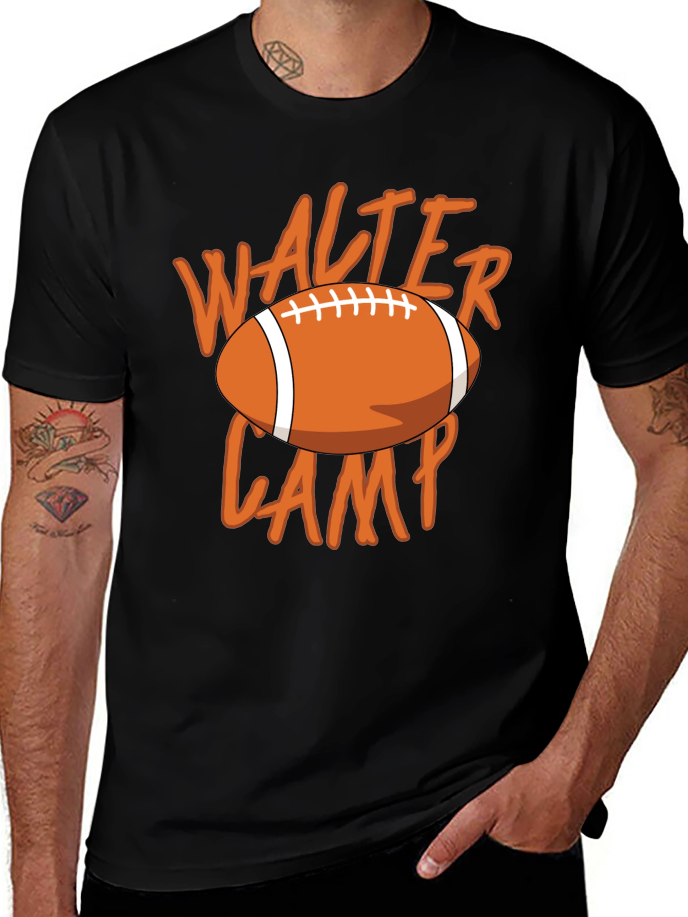 Variant 8 of Walter Camp Football T-Shirt