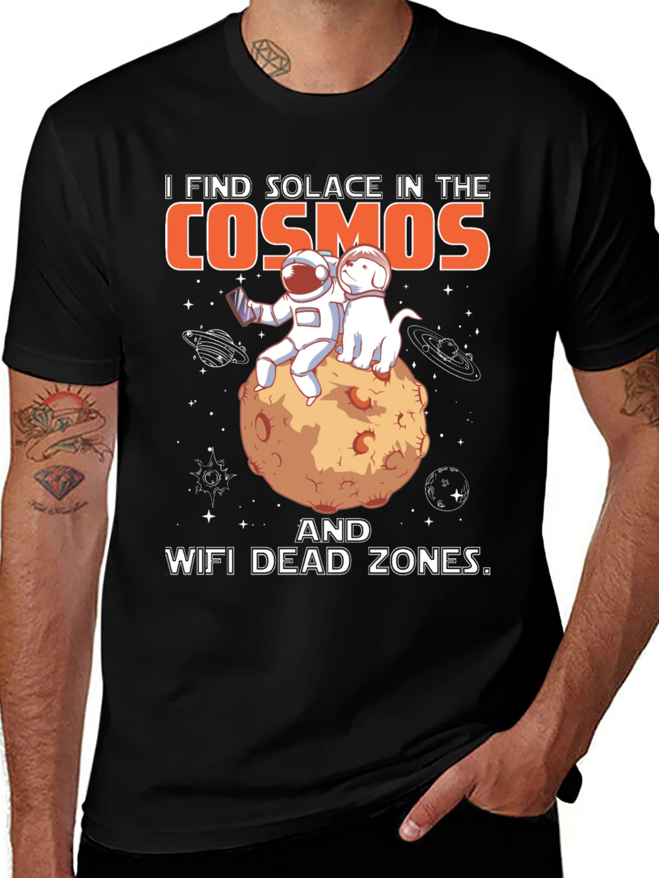 Variant 17 of Solace in Cosmos T-Shirt