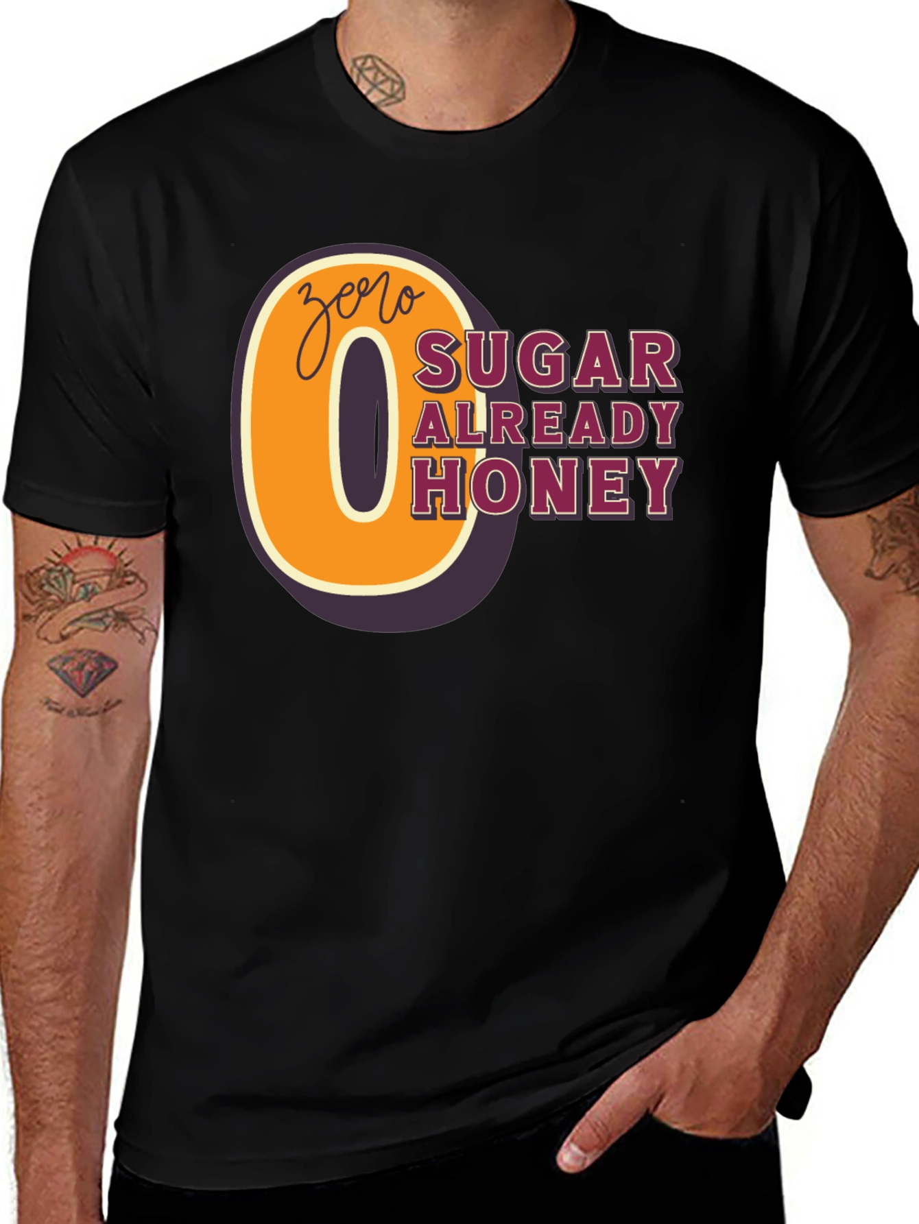 Variant 22 of Zero Sugar Already Honey Graphic Tee