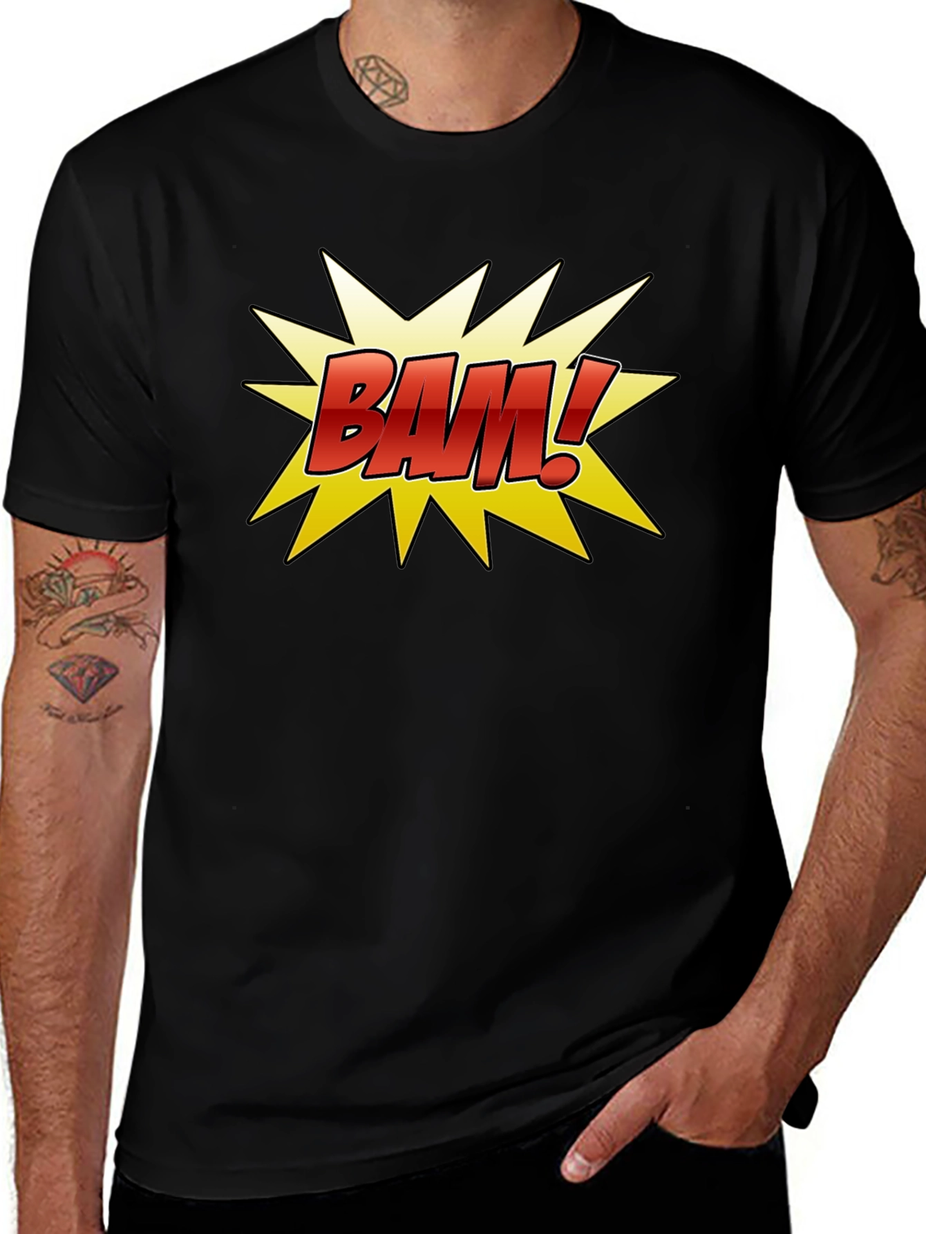 Variant 21 of BAM! Comic Book Style T-Shirt