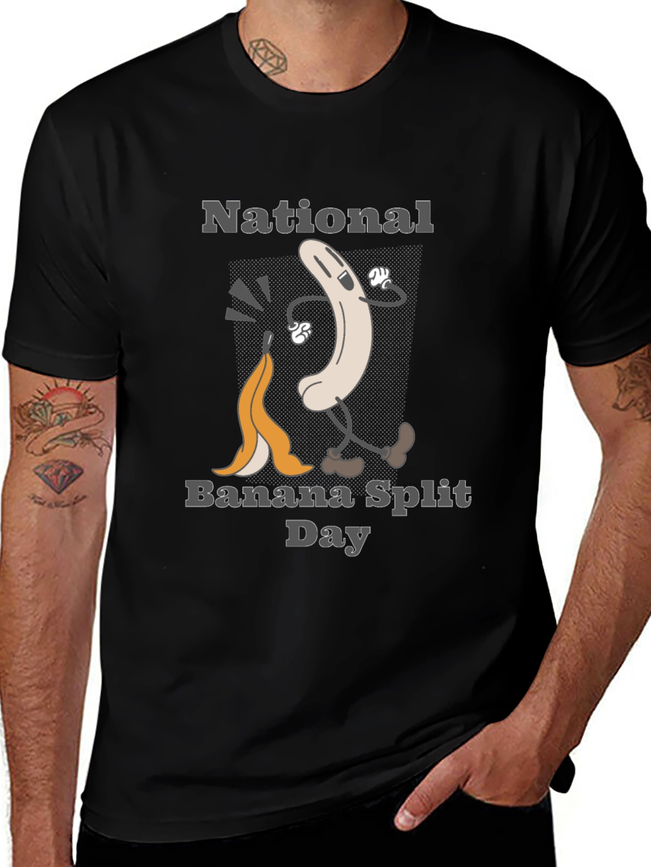 Variant 20 of National Banana Split Day T-Shirt