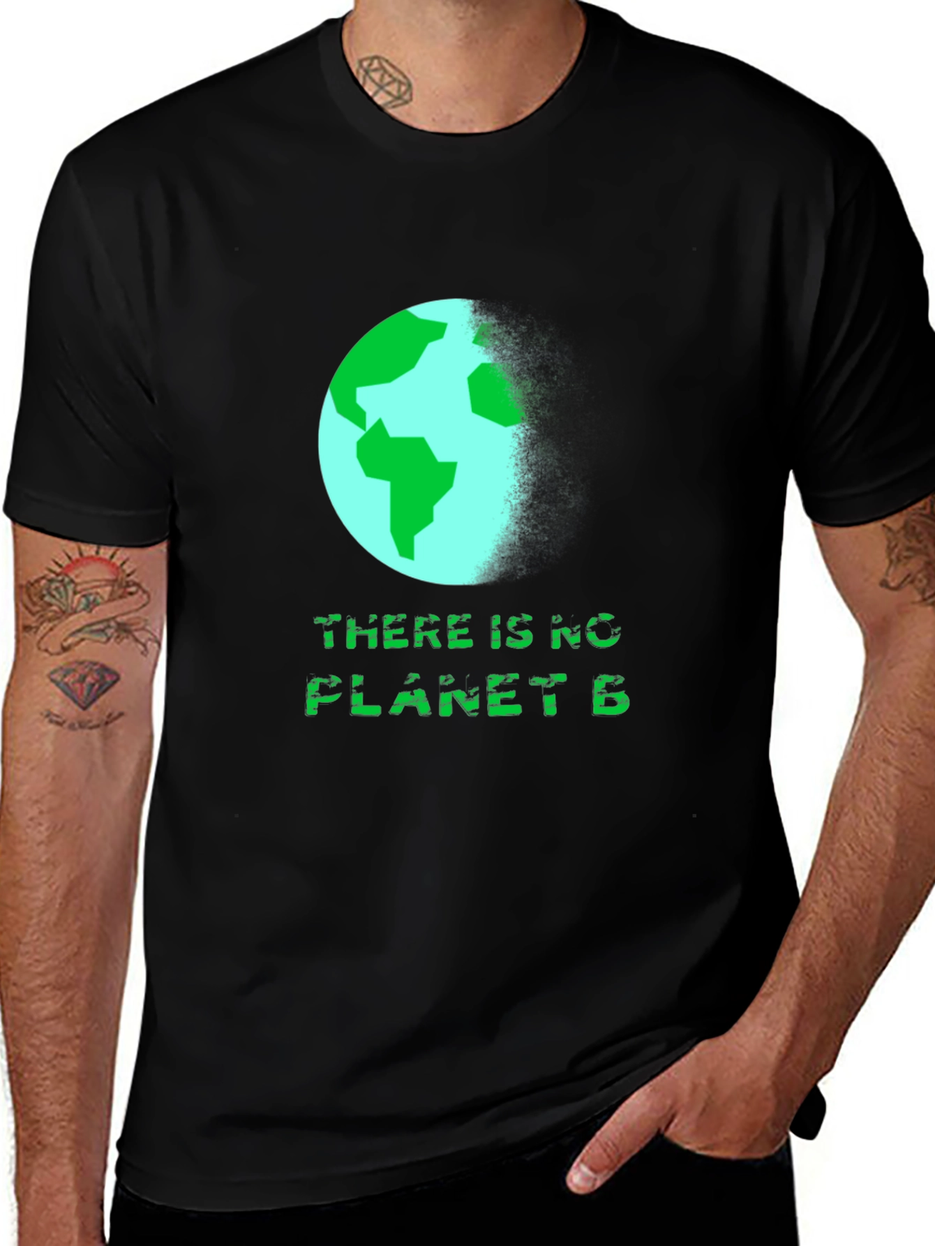Variant 6 of There is No Planet B T-Shirt - Save Earth Tee