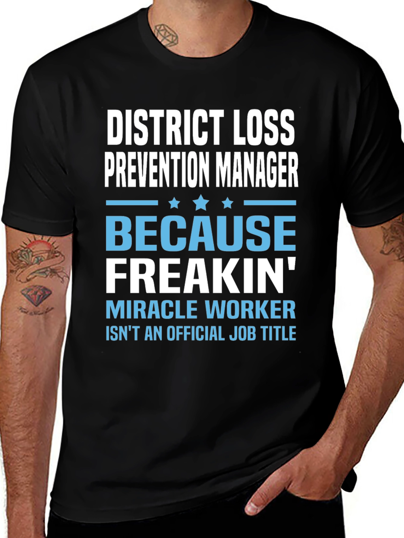 Variant 11 of District Loss Prevention Manager Funny T-Shirt