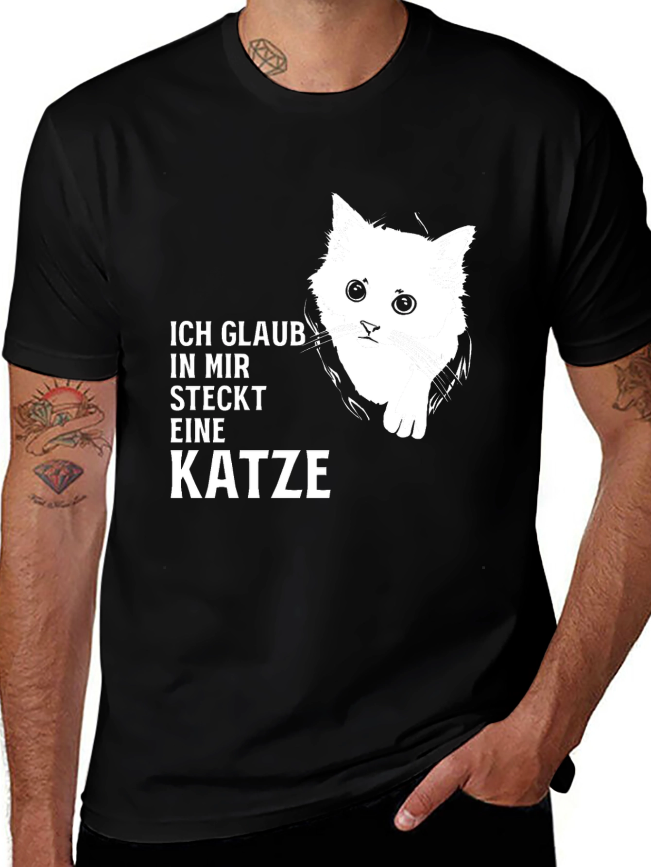 Variant 7 of Ich Glaub In Mir Steckt Eine Katze T-Shirt