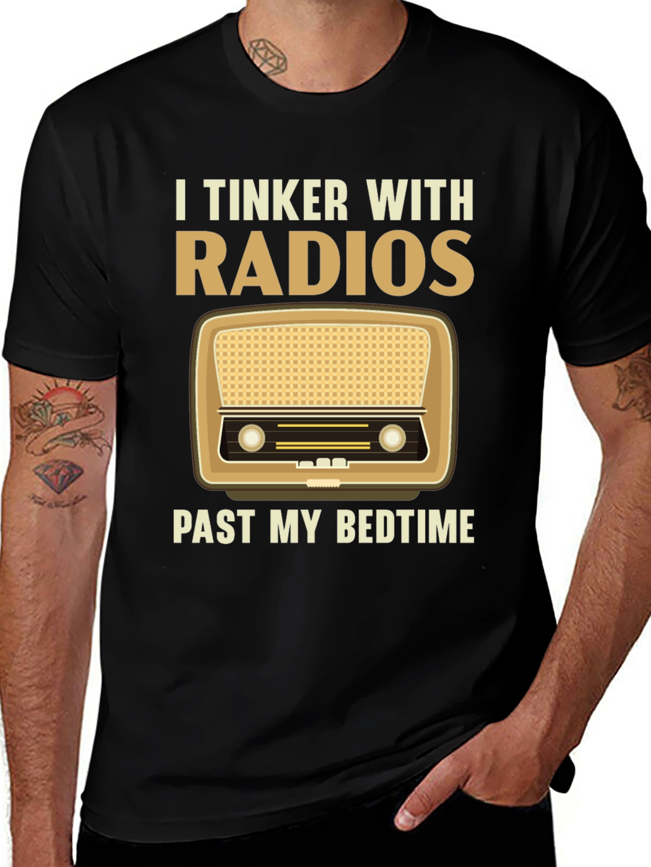Variant 19 of I Tinker with Radios T-Shirt