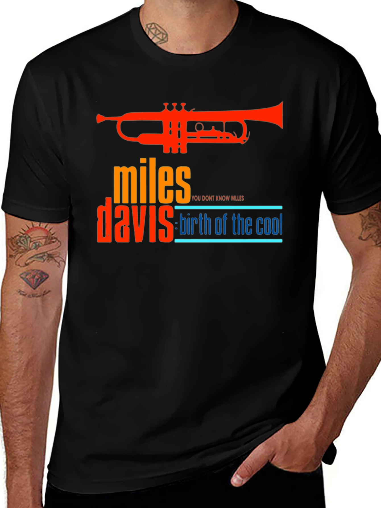 Miles Davis Birth of the Cool Graphic T-Shirt