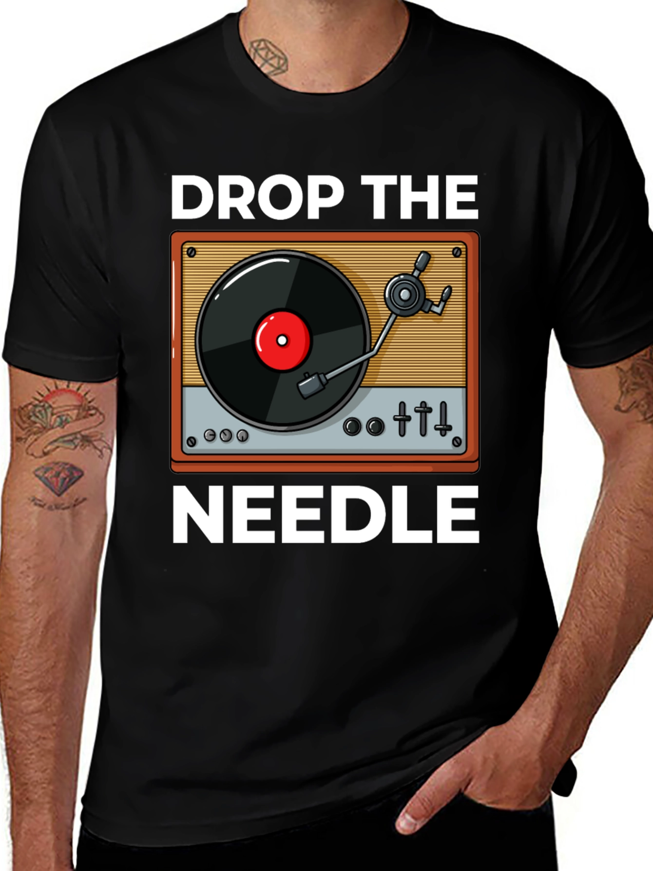 Drop the Needle Graphic T-Shirt