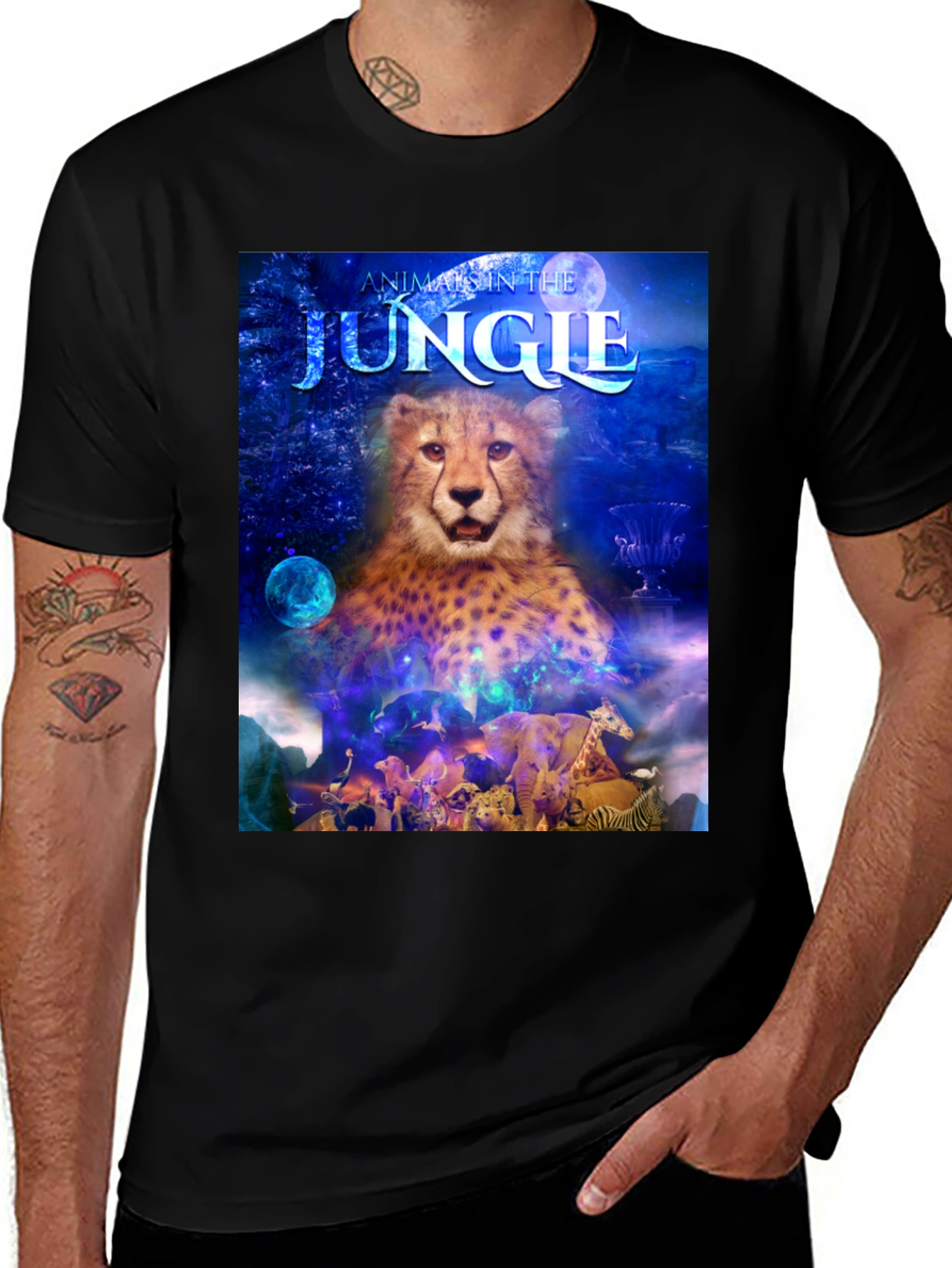 Variant 16 of Animals in the Jungle T-Shirt