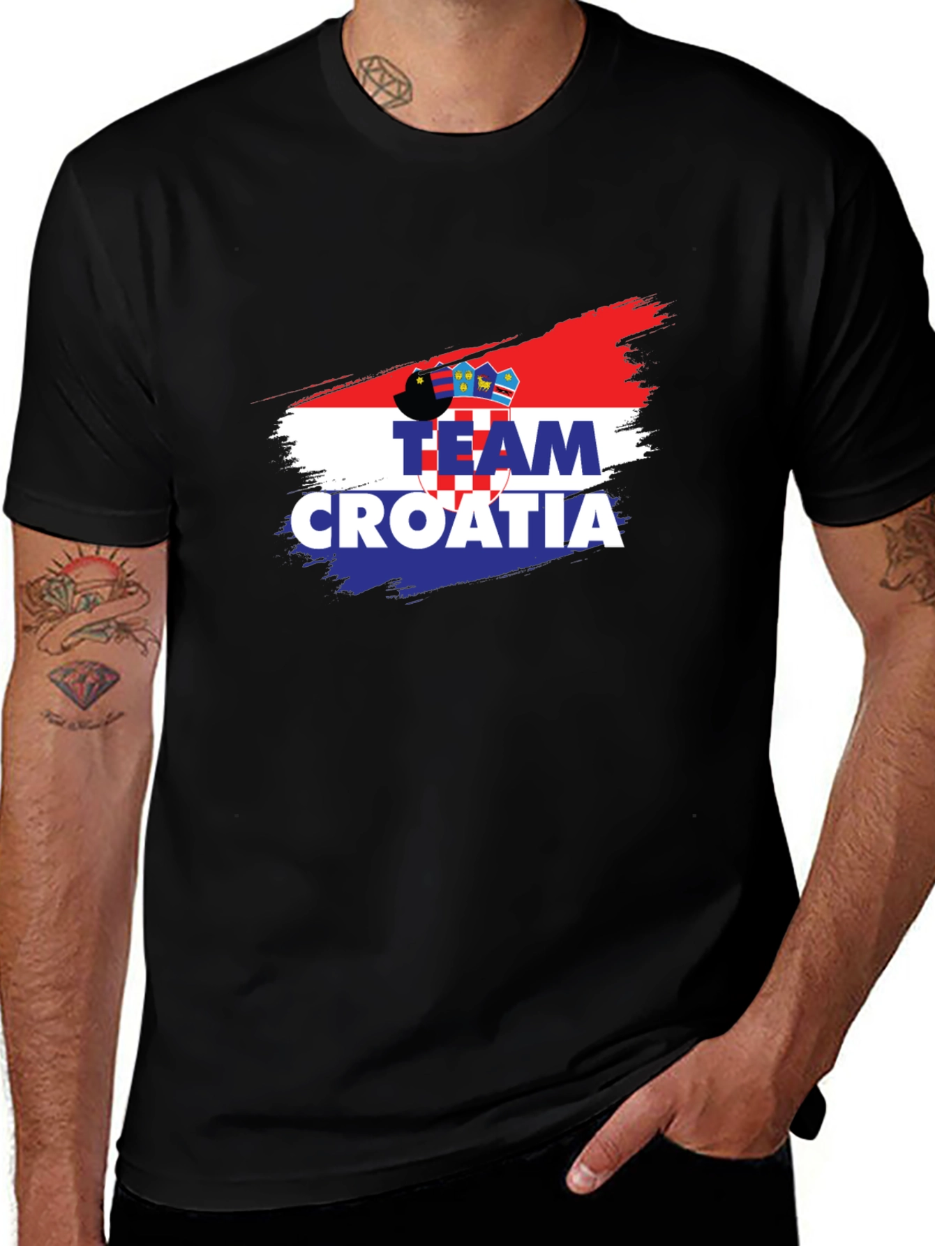 Team Croatia T-Shirt - Croatian Pride Tee