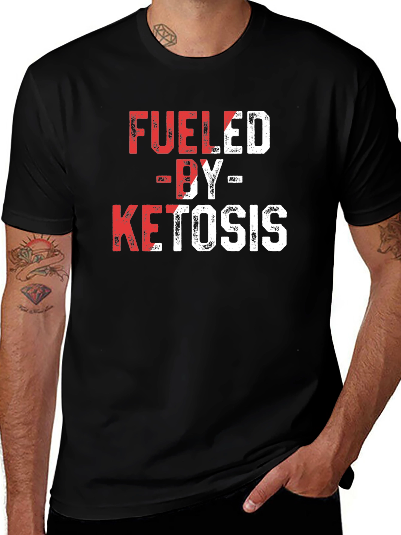 Variant 14 of Fueled By Ketosis Graphic T-Shirt
