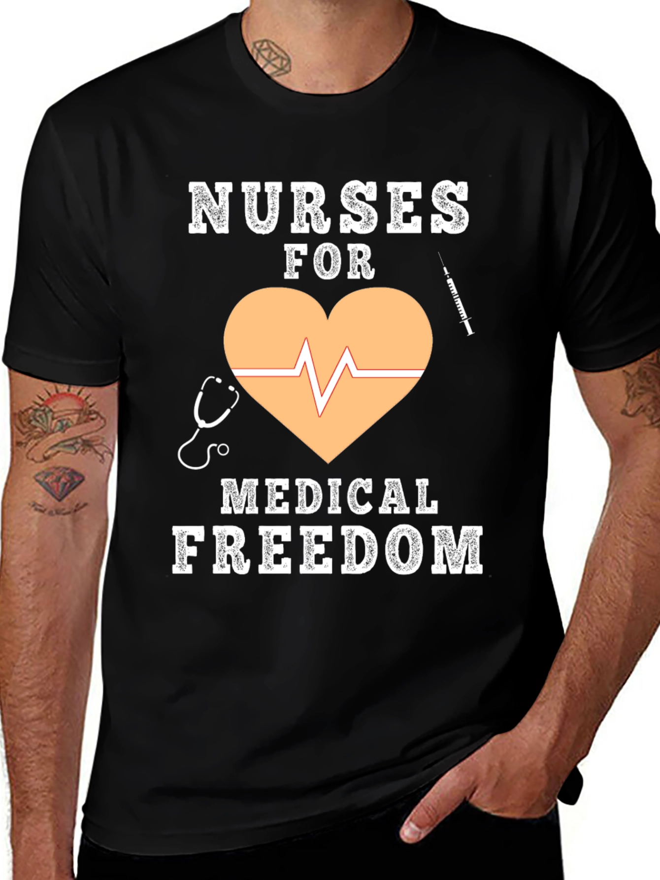 Nurses for Medical Freedom Graphic Tee
