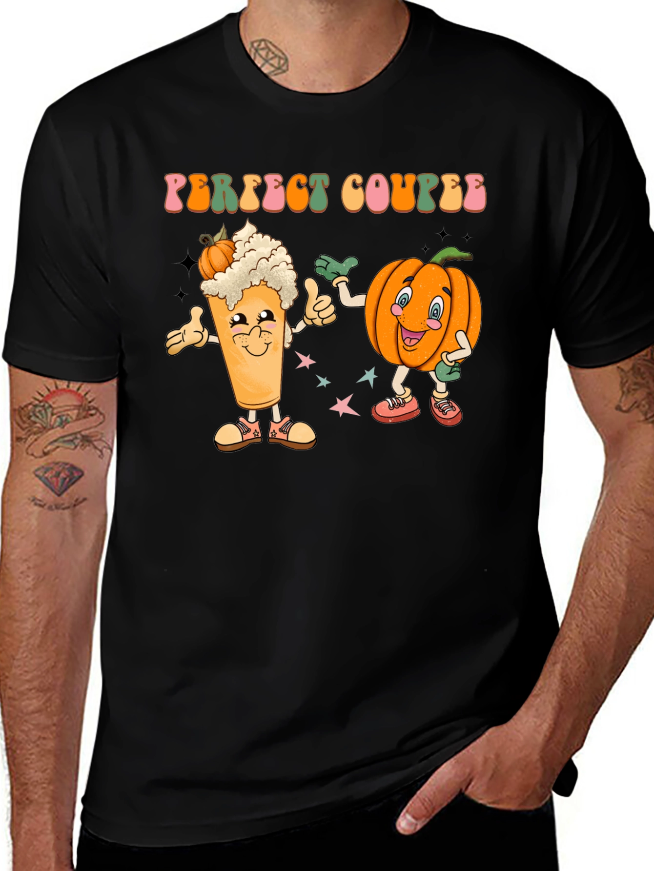 Variant 16 of Perfect Couple Pumpkin Spice Latte T-Shirt