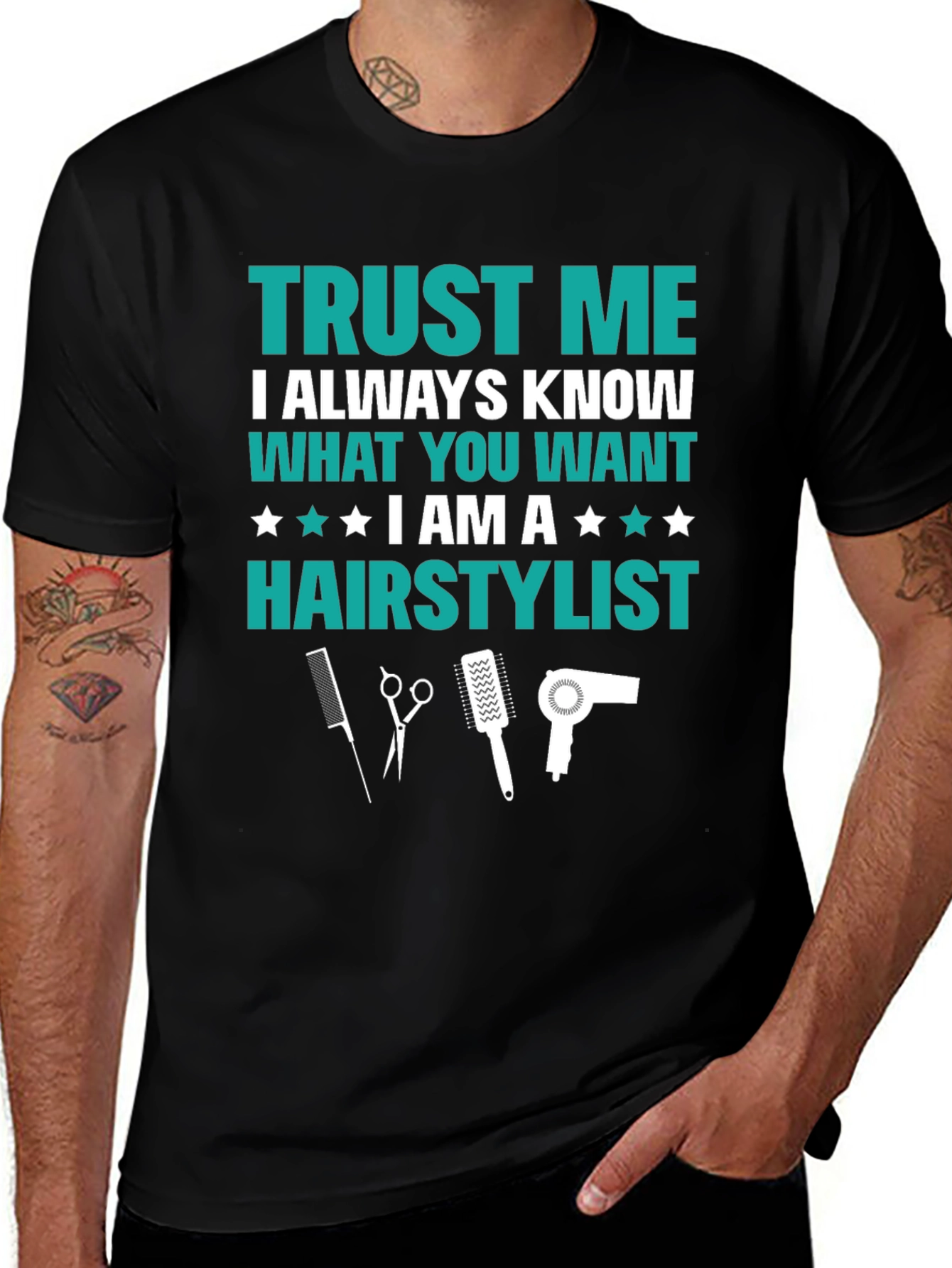 Trust Me Hair Stylist Graphic Tee