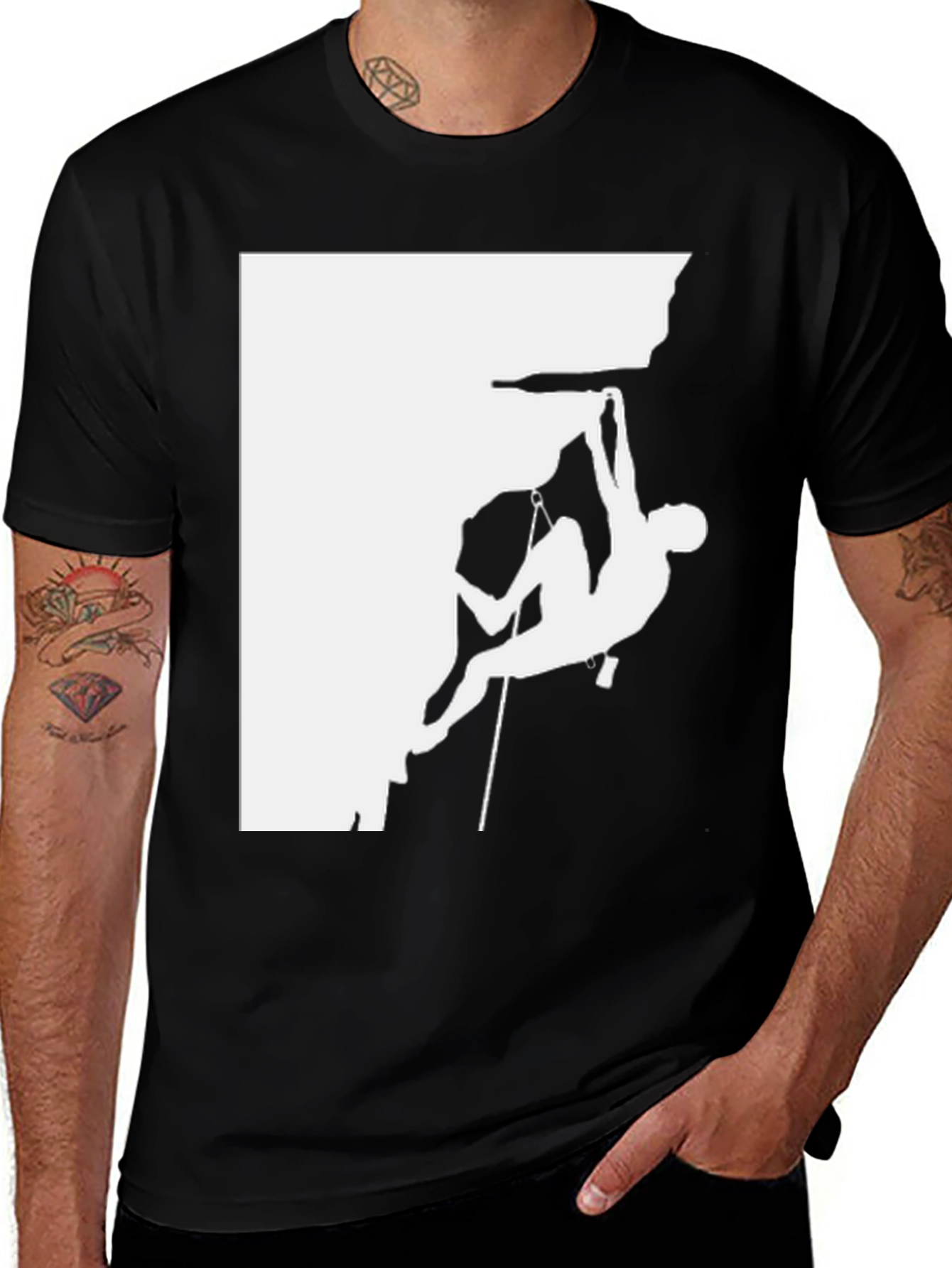 Variant 18 of Rock Climbing Graphic Tee - Adventure Ready!