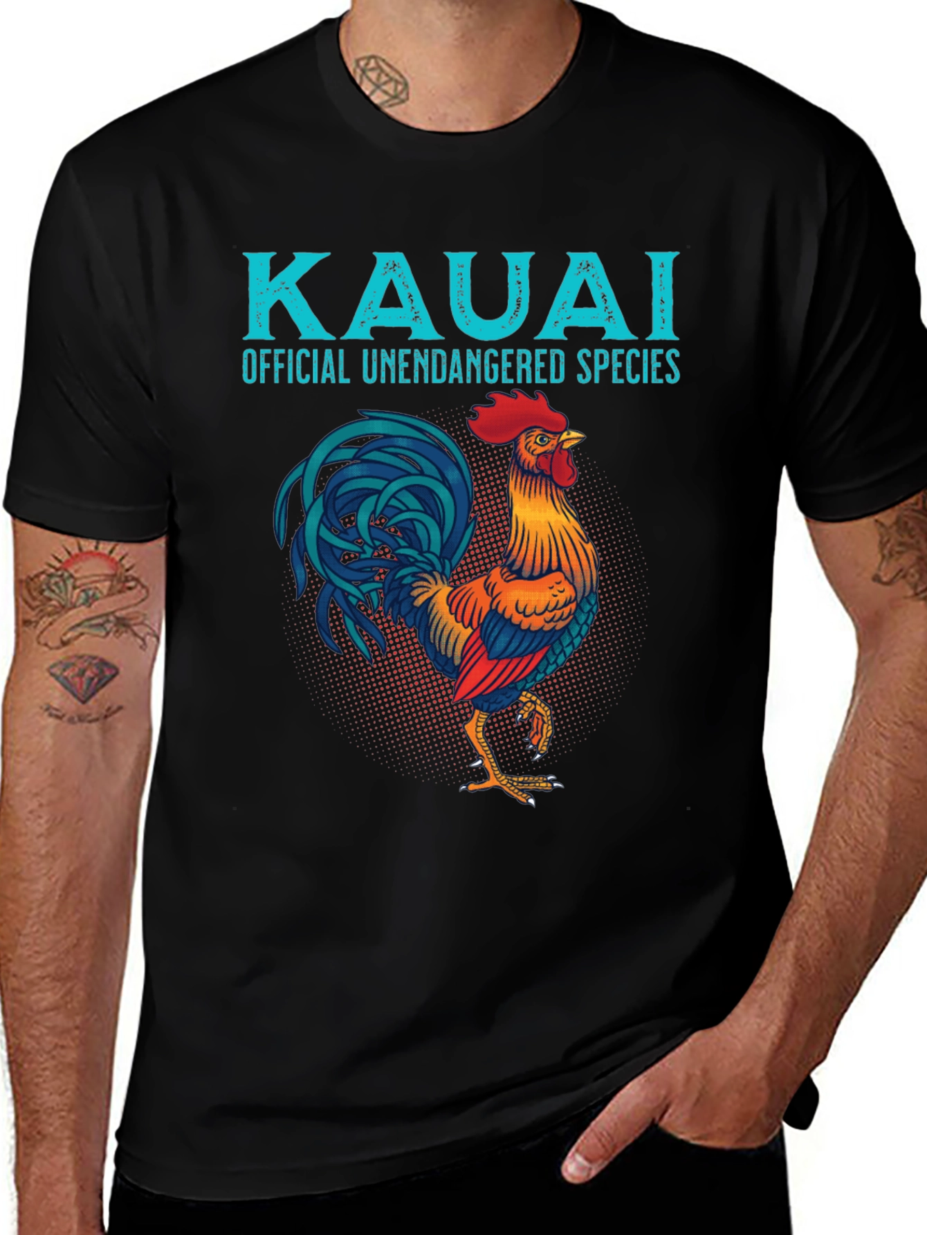 Kauai Official Unendangered Species Graphic T-Shirt