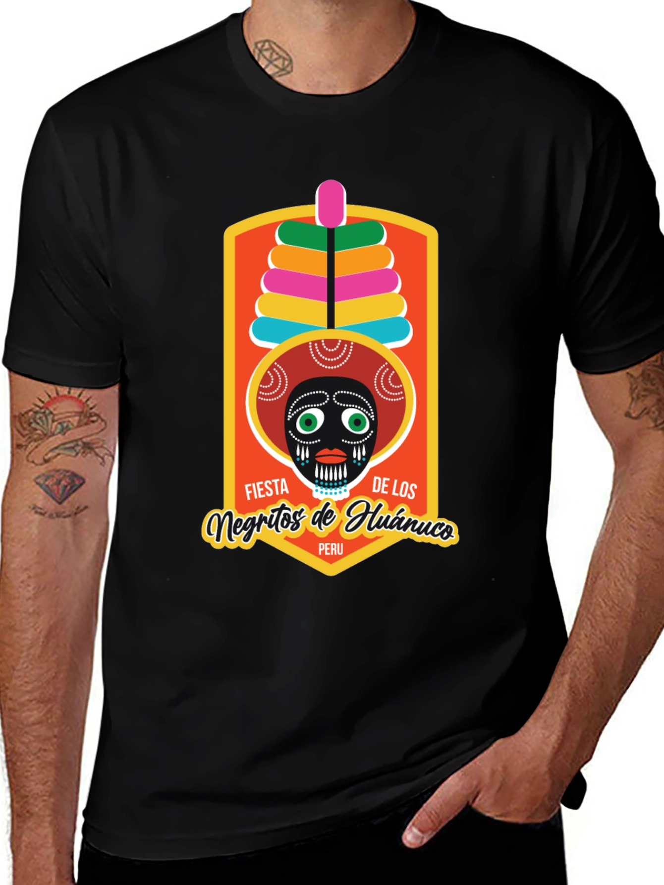 Fiesta de los Negritos T-Shirt, Peru Culture