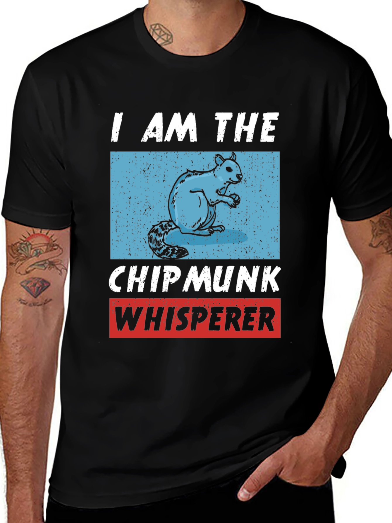 Variant 9 of Chipmunk Whisperer Graphic T-Shirt 