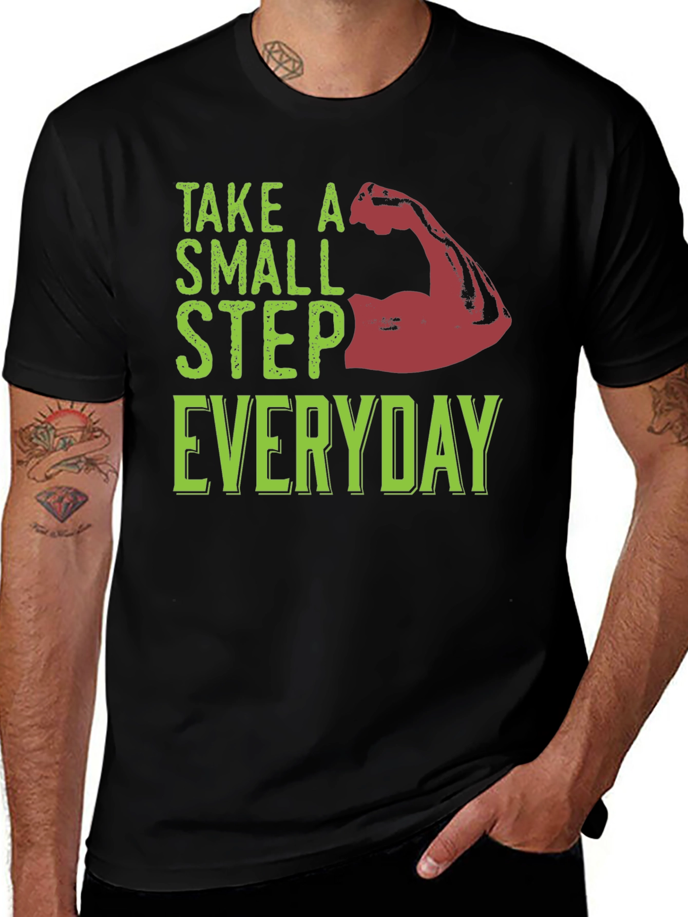 Variant 16 of Take a Small Step Everyday T-Shirt