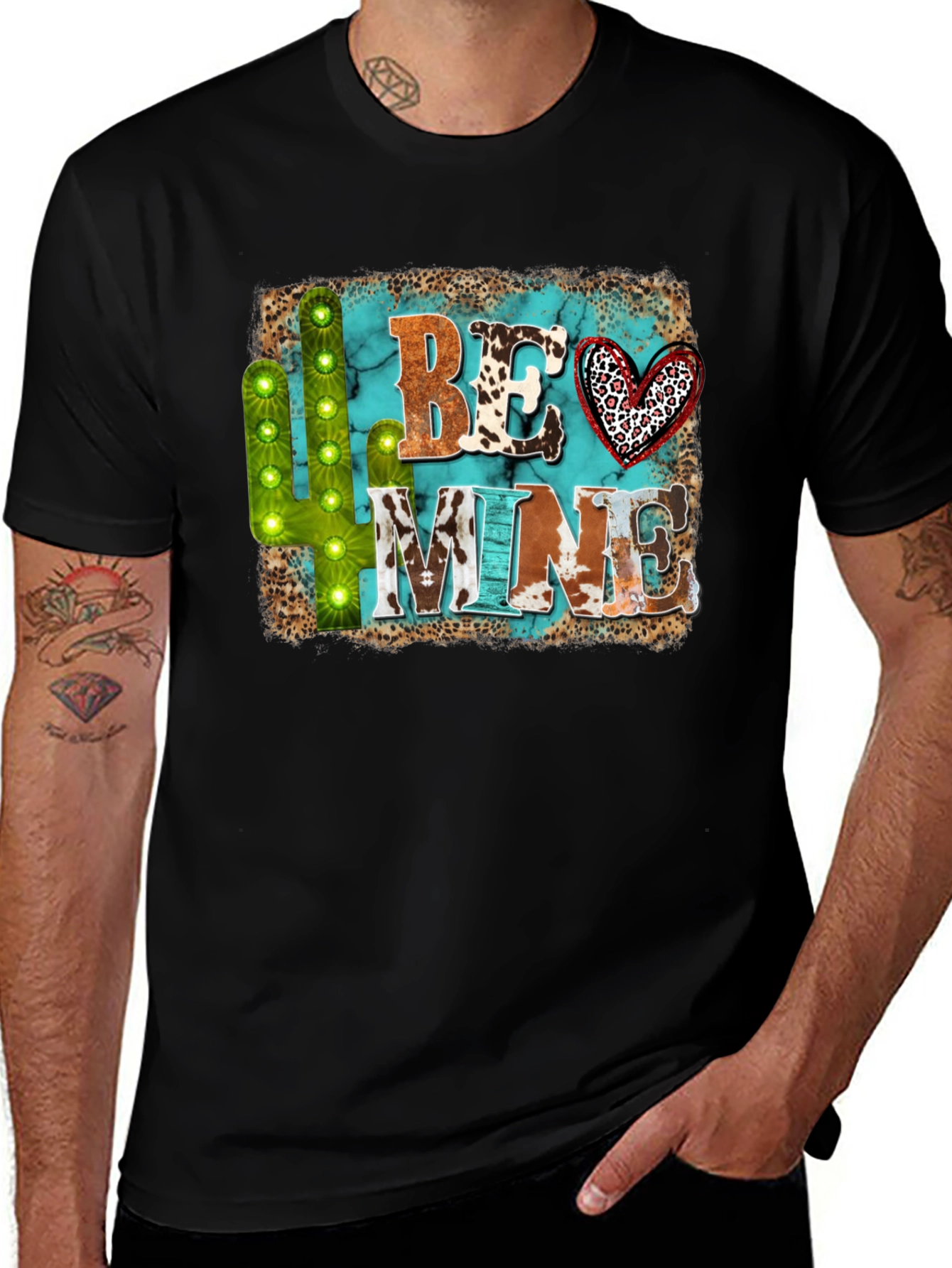 Variant 7 of Be Mine Valentine's Day Graphic Tee