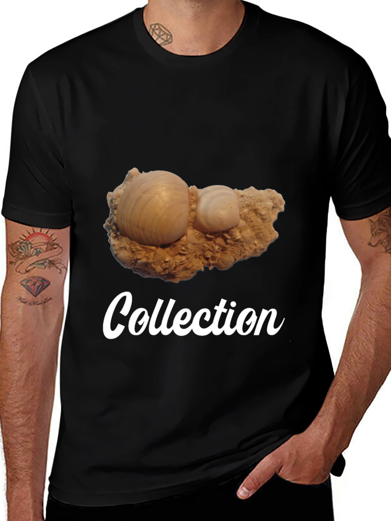 Variant 18 of Nature's Collection Black T-Shirt