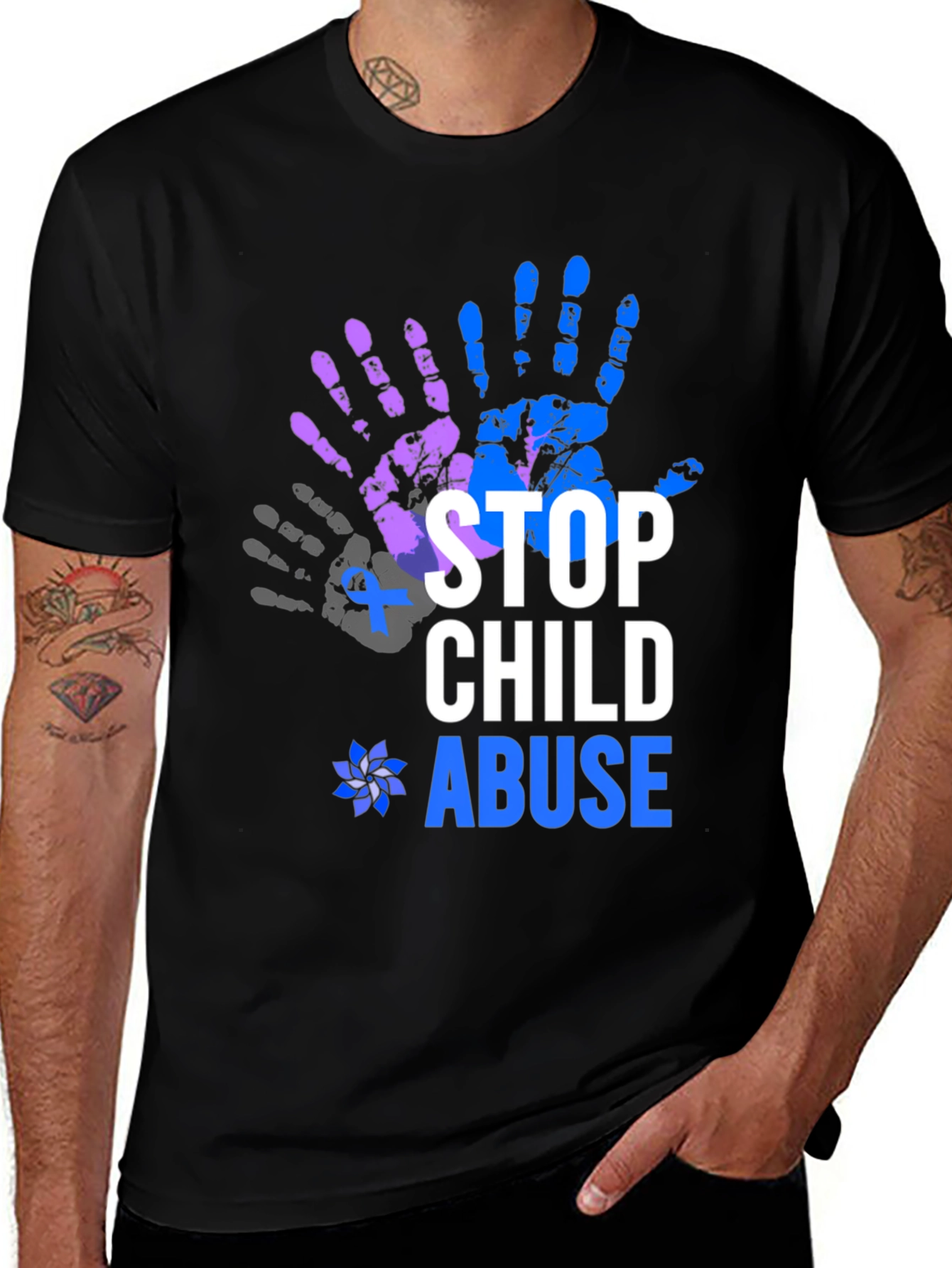 Stop Child Abuse Awareness T-Shirt