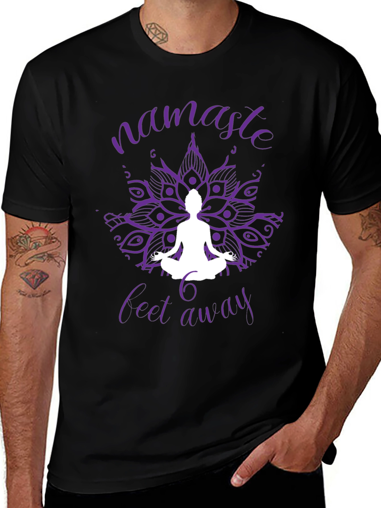 Variant 30 of Namaste Feel Away Graphic Tee