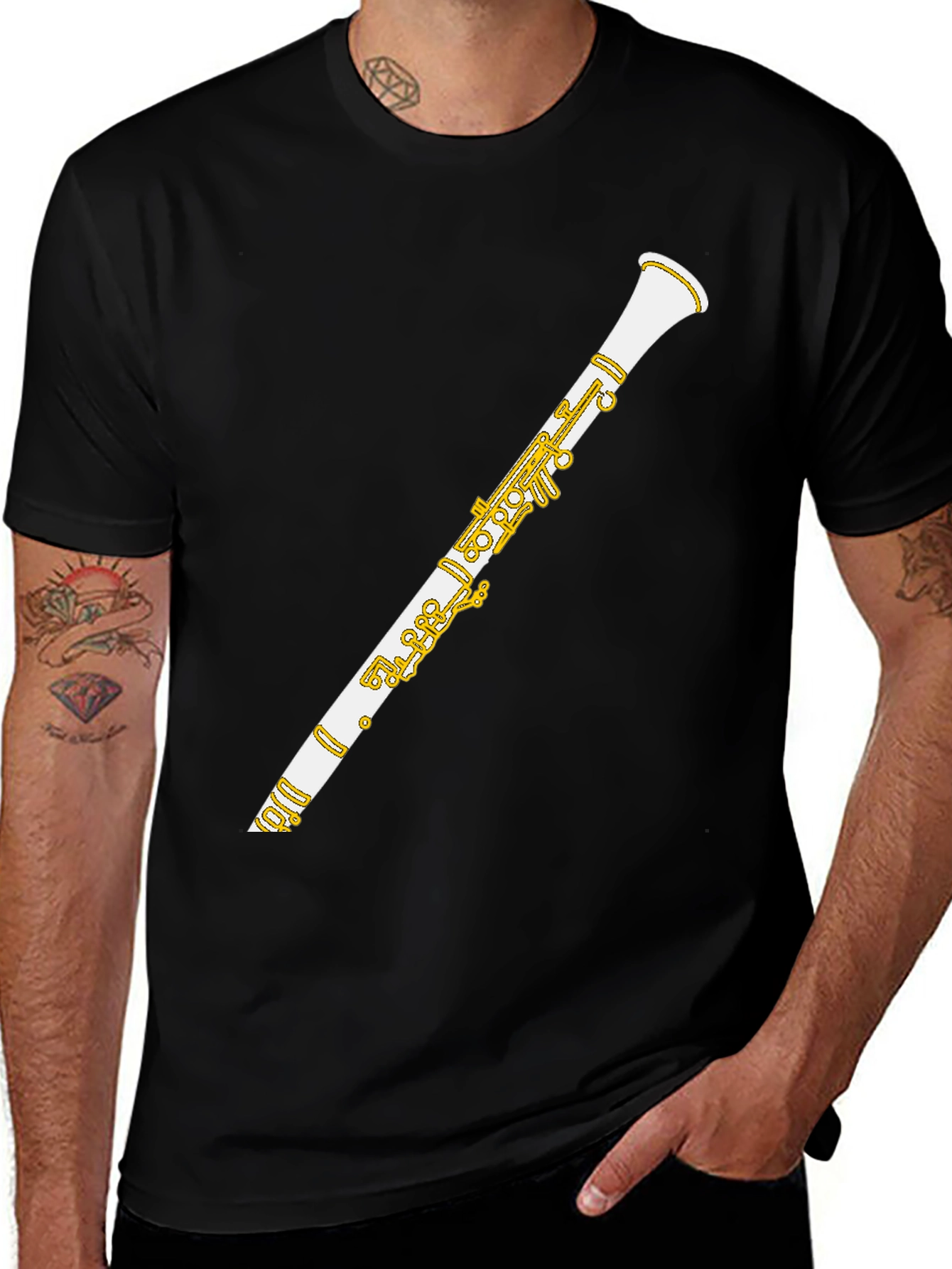 Clarinet Graphic T-Shirt