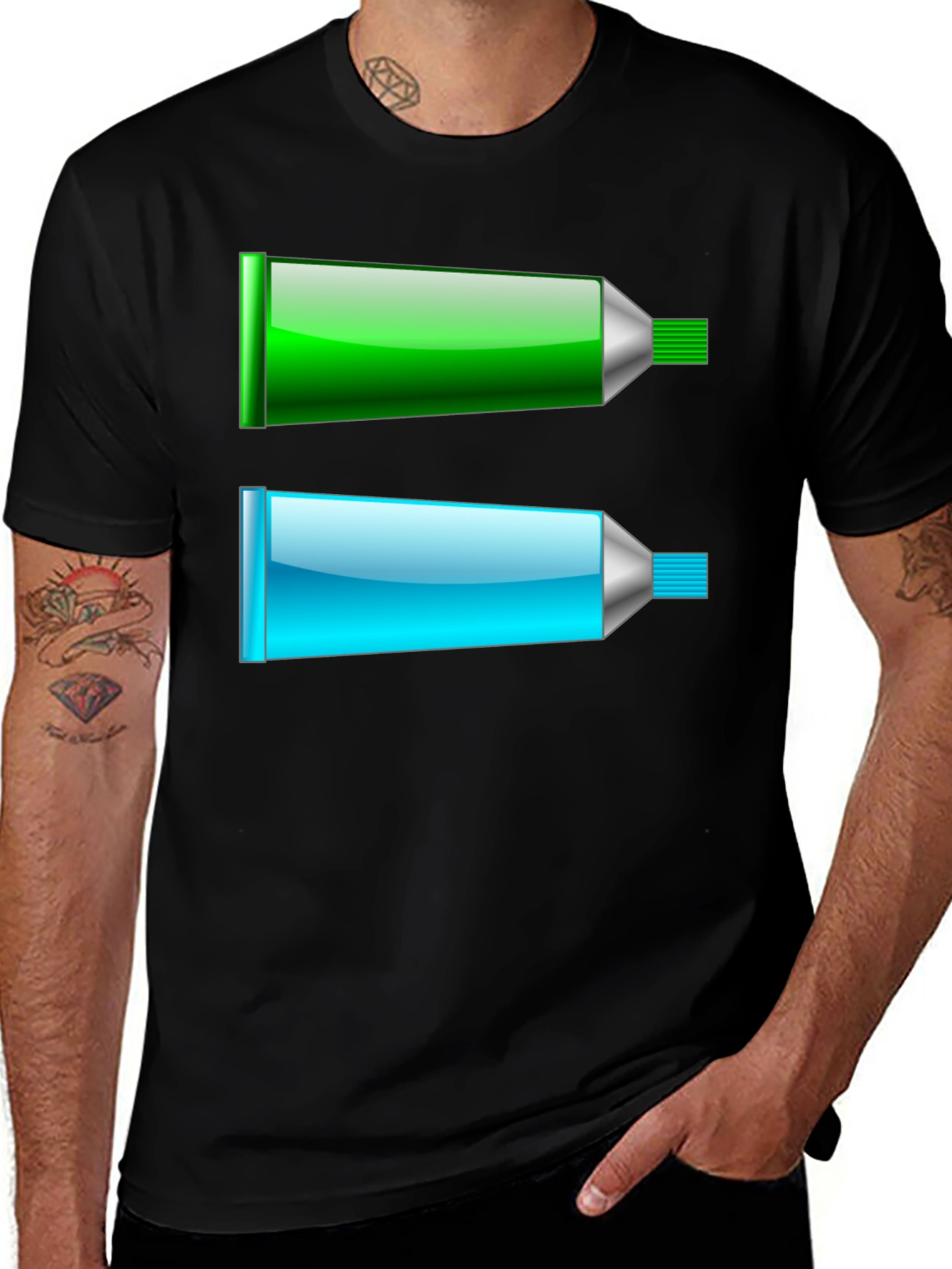 Variant 23 of Graphic Tube T-Shirt - Unique Design