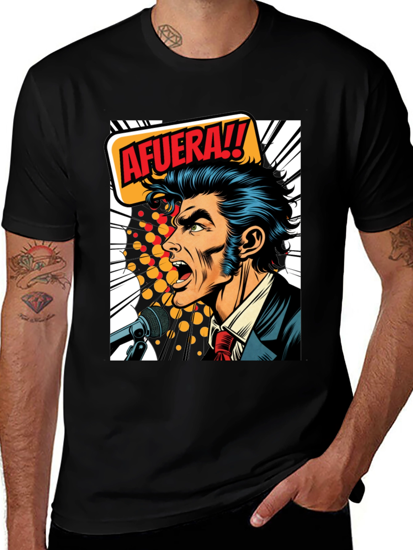 Variant 22 of Afuera! Graphic T-Shirt