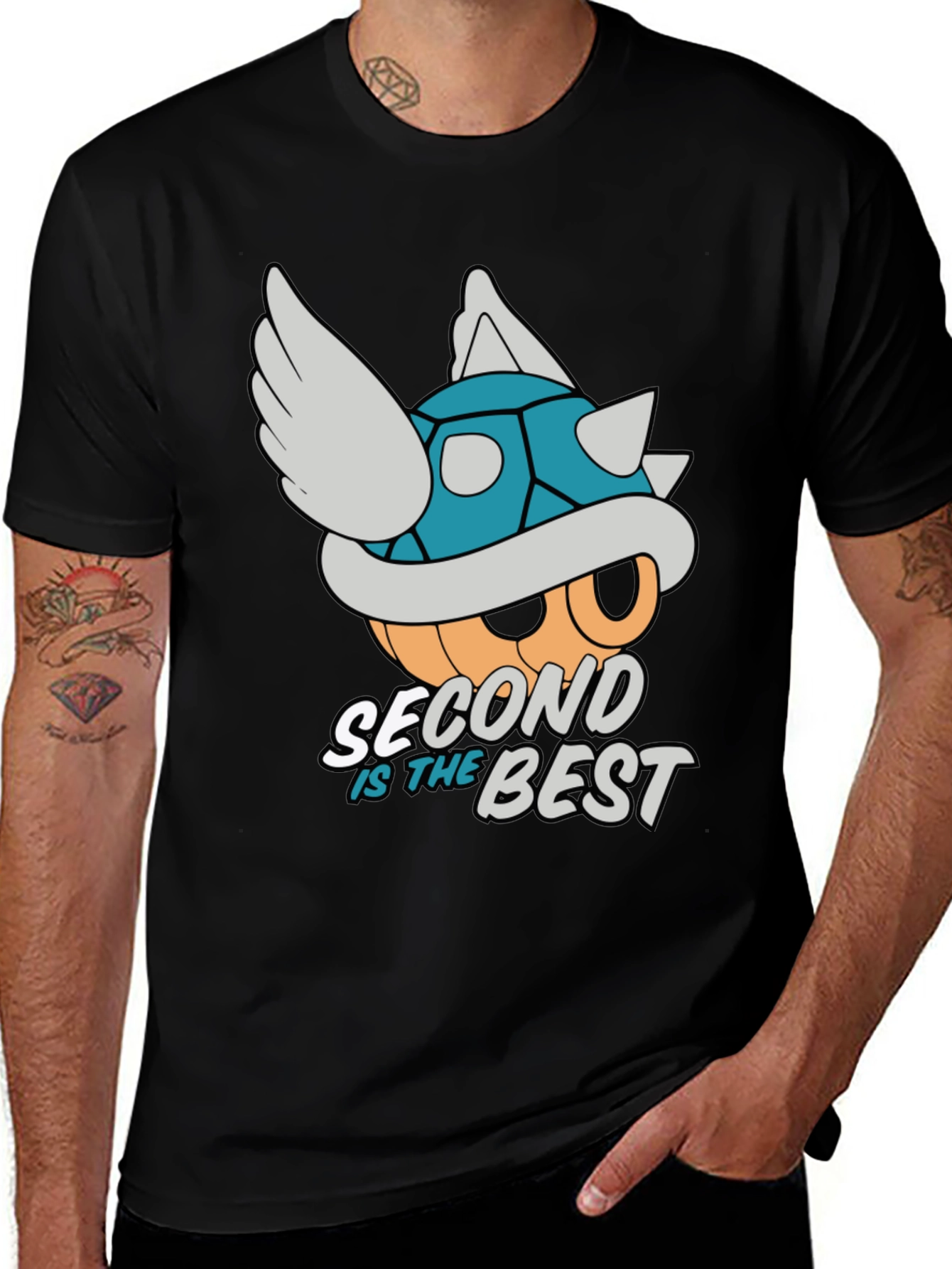 Variant 21 of Second Is The Best Graphic T-Shirt