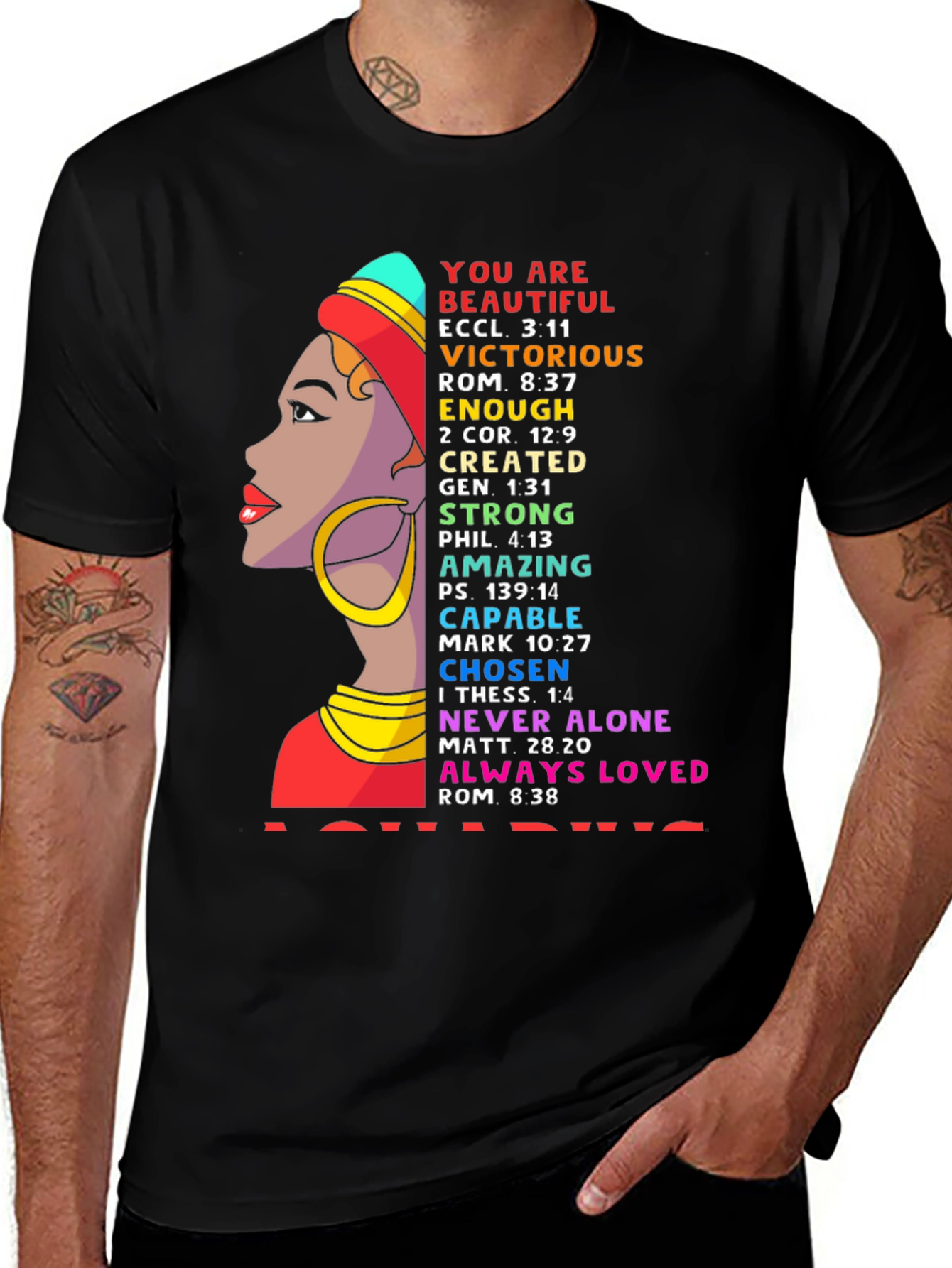 Inspirational Christian T-Shirt: You Are Beautiful