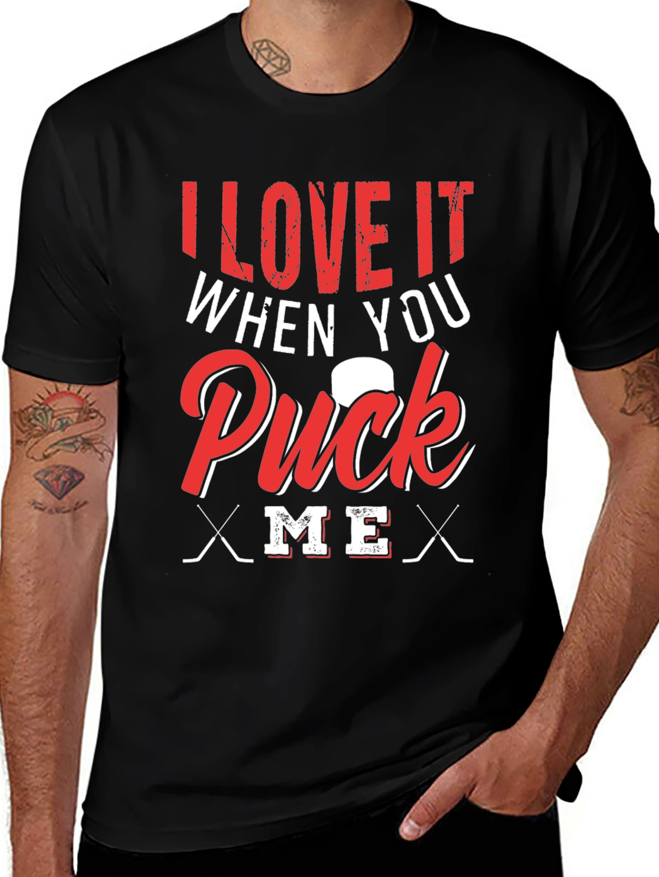 Variant 9 of I Love It When You Puck Me T-Shirt