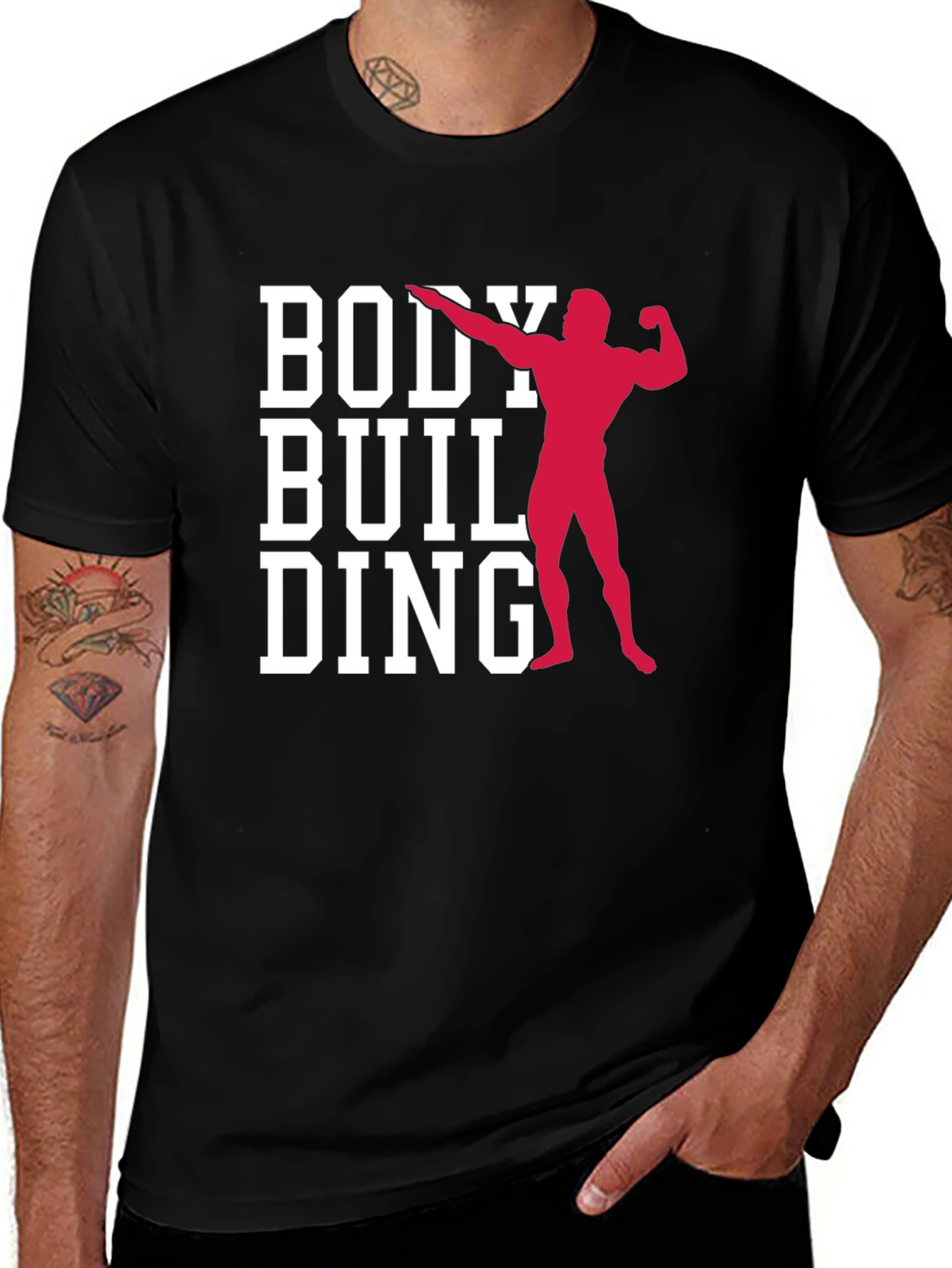 Variant 3 of Bodybuilding T-Shirt - Gym & Fitness Apparel