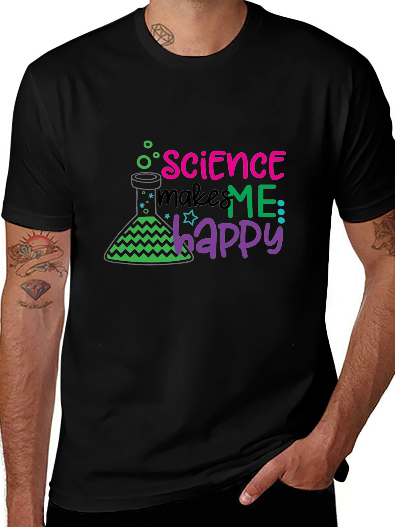 Variant 16 of Science Makes Me Happy T-Shirt